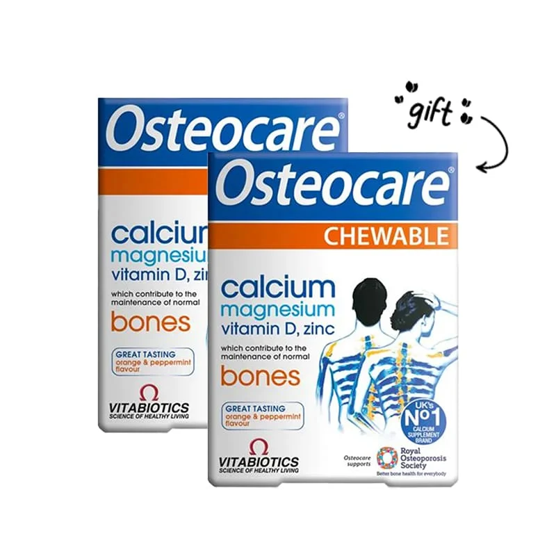 2 x Osteocare 30 Chewable Tablets