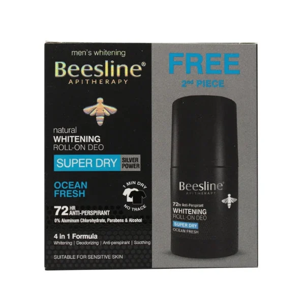 2x Men Natural Whitening Roll-On Deo