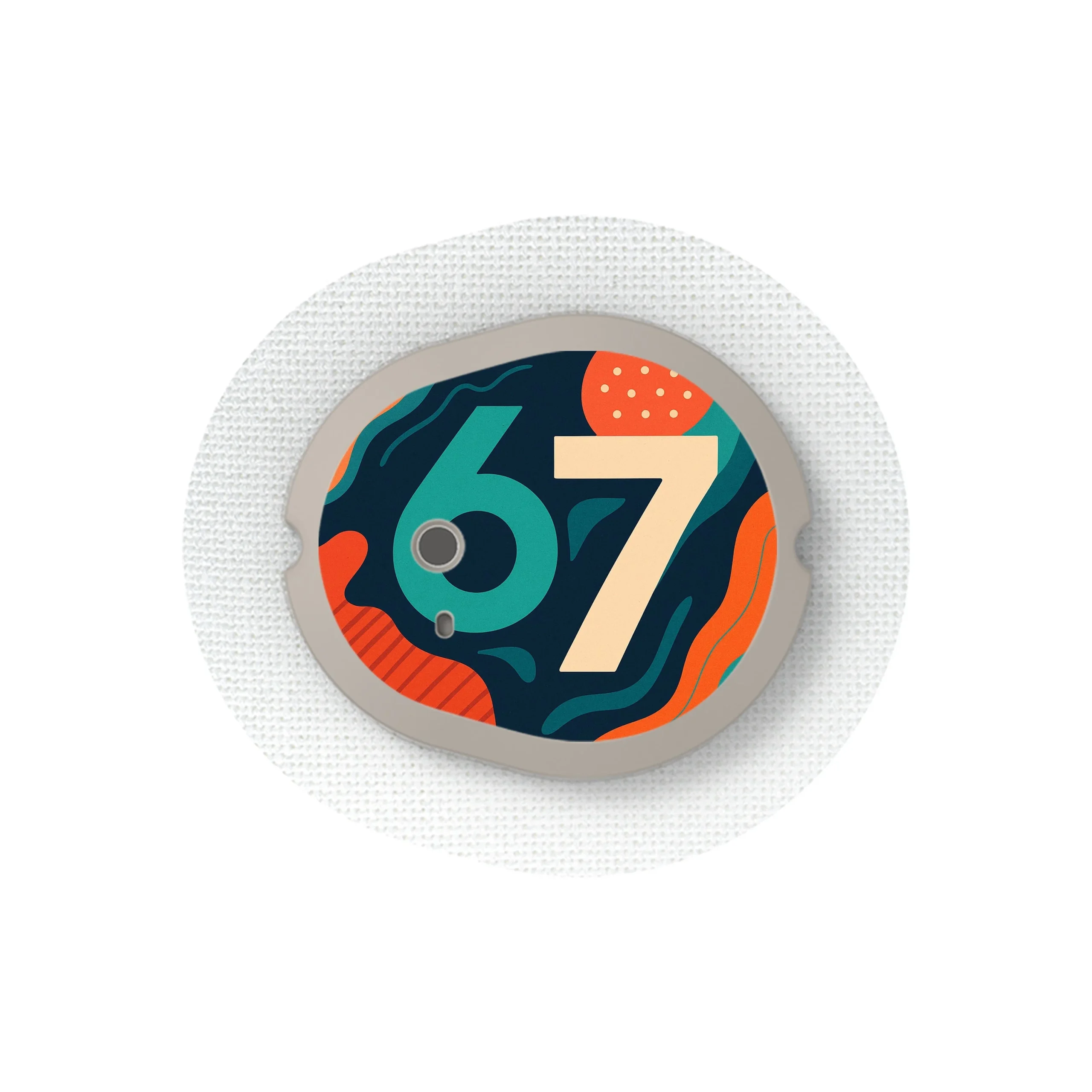 6/7 Dexcom G7 and Stelo Transmitter Sticker - Pump Peelz