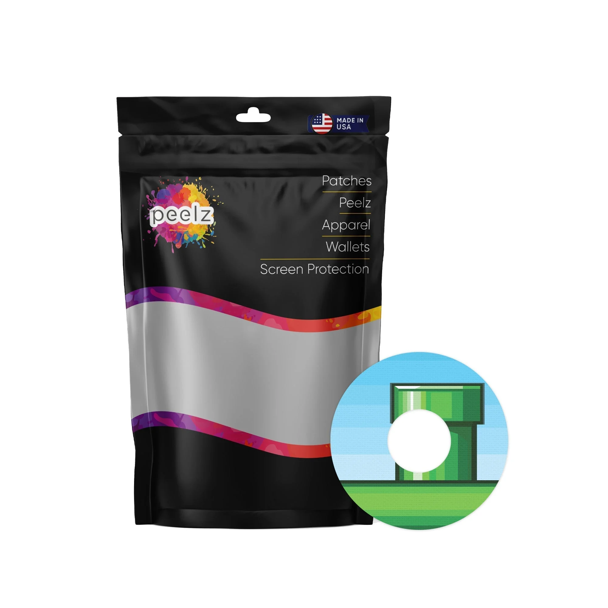 80s Gamer Patch Tape Designed for the FreeStyle Libre 3 Plus & Lingo