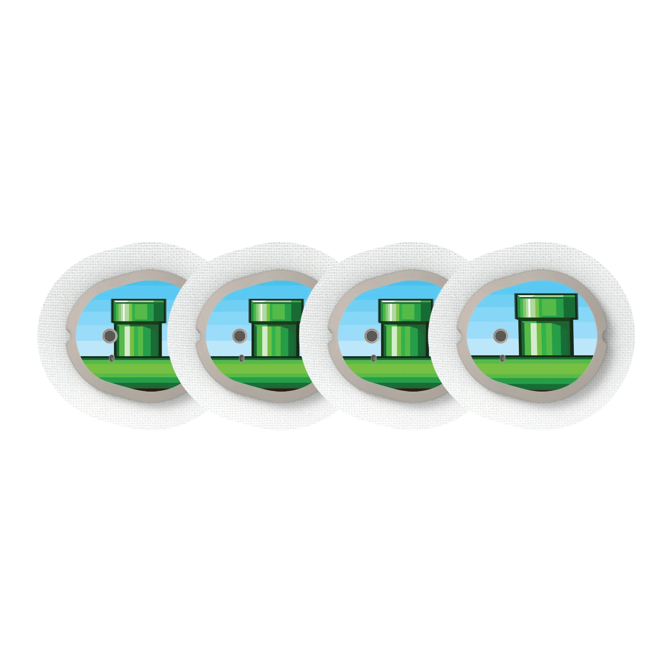 80s Gamer Sticker Designed for the DEXCOM G7 and Stelo Transmitter