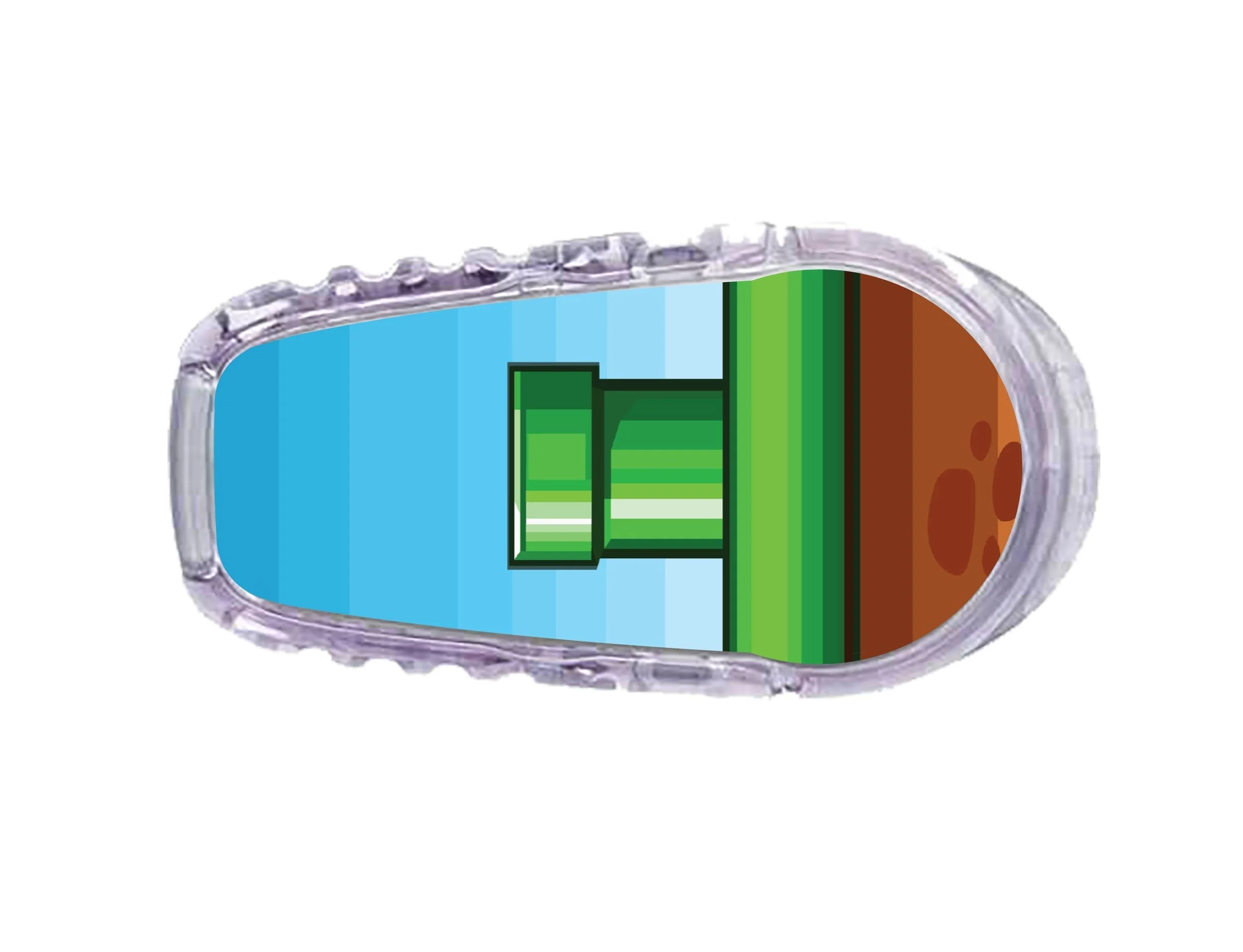 80s Gamer Sticker Designed for the DEXCOM Transmitter