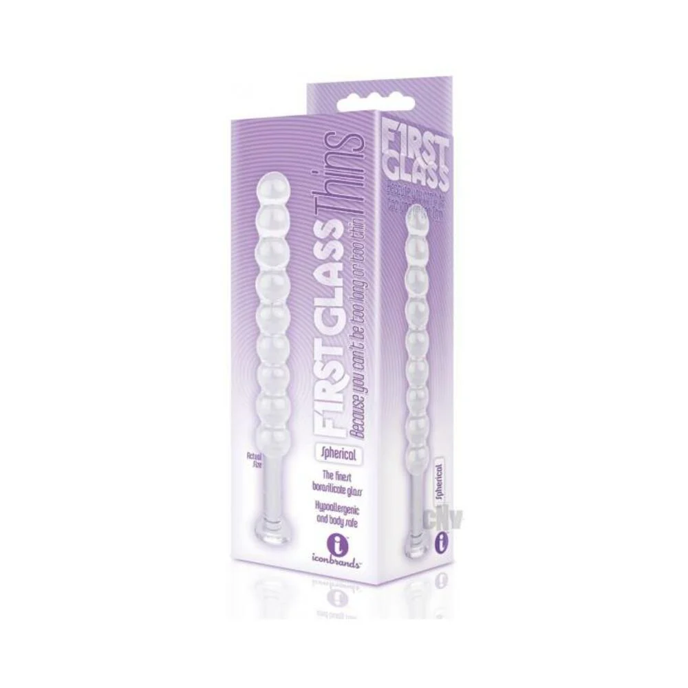 The 9's Glass Thins Spherical Glass plug