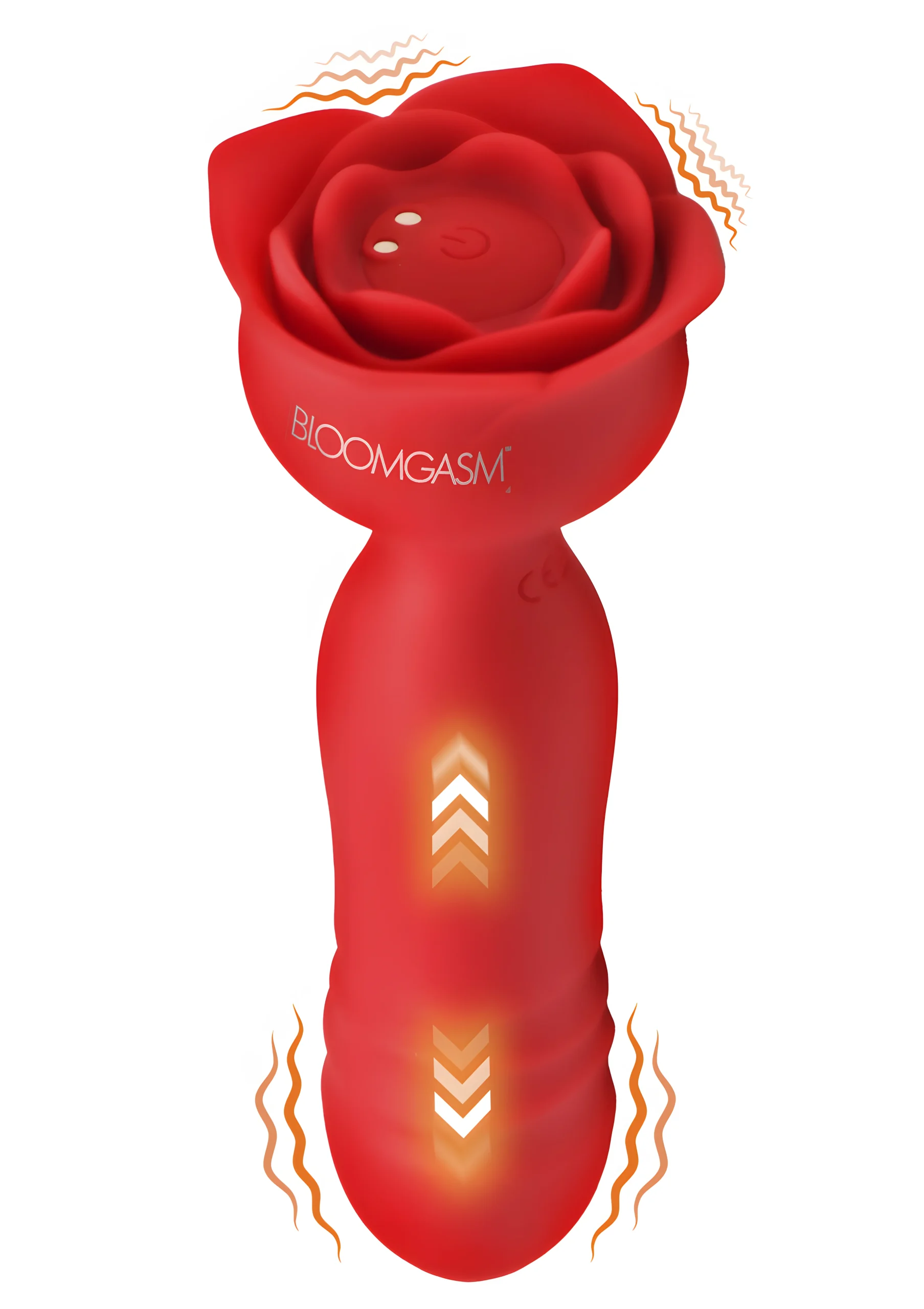 Rose Delight Thrusting Vibrator