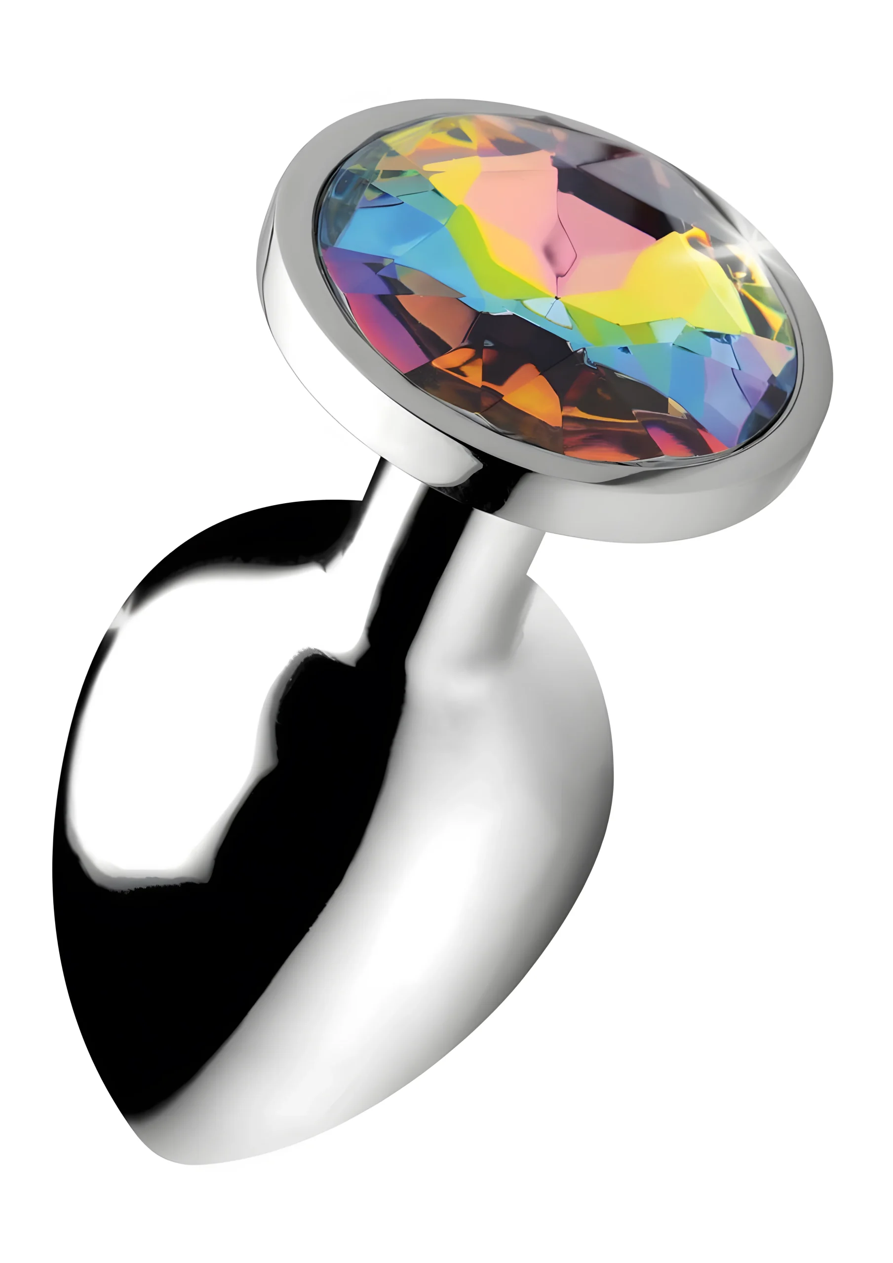 Large Rainbow Prism Gem Plug