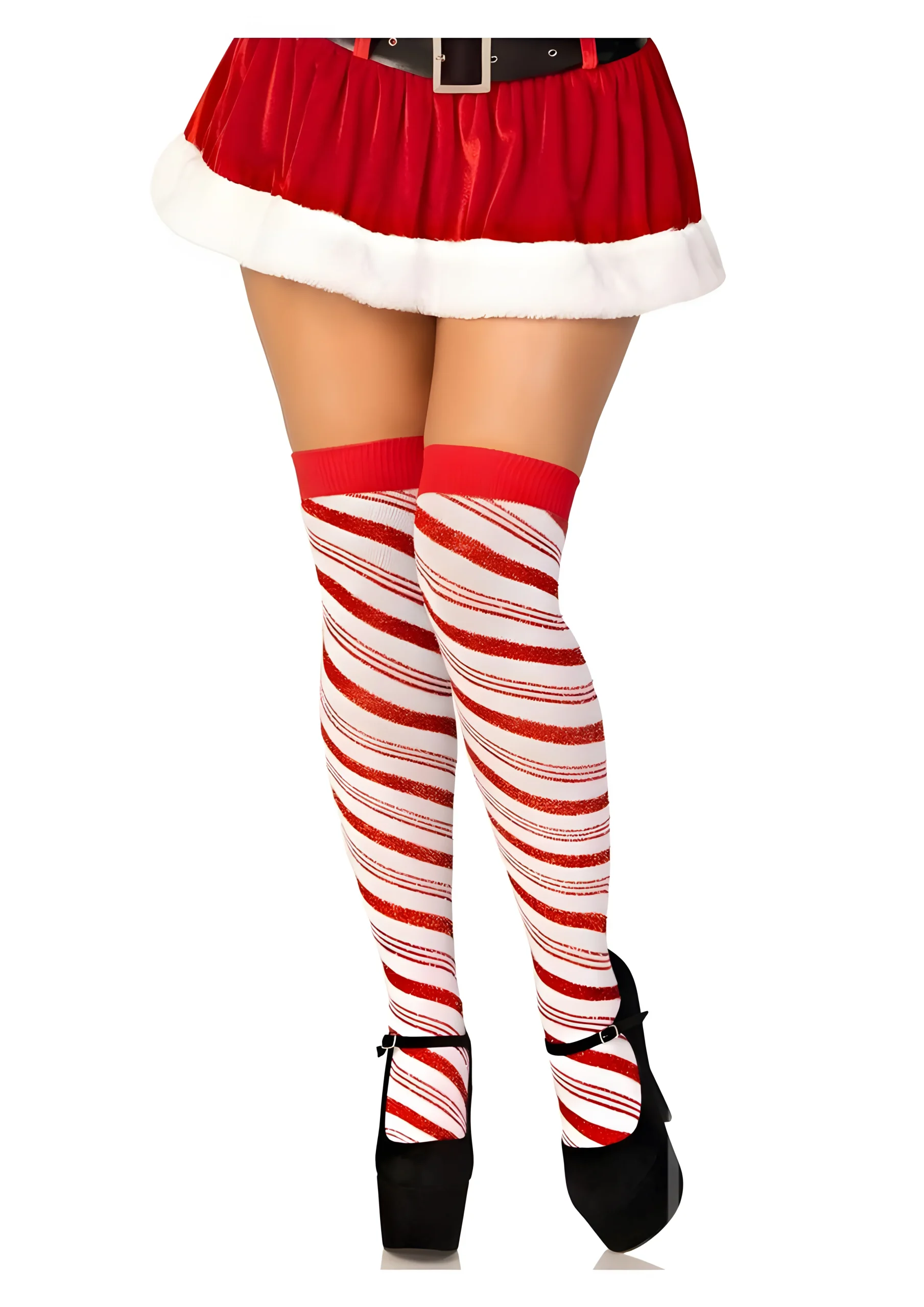 Peppermint Striped Socks