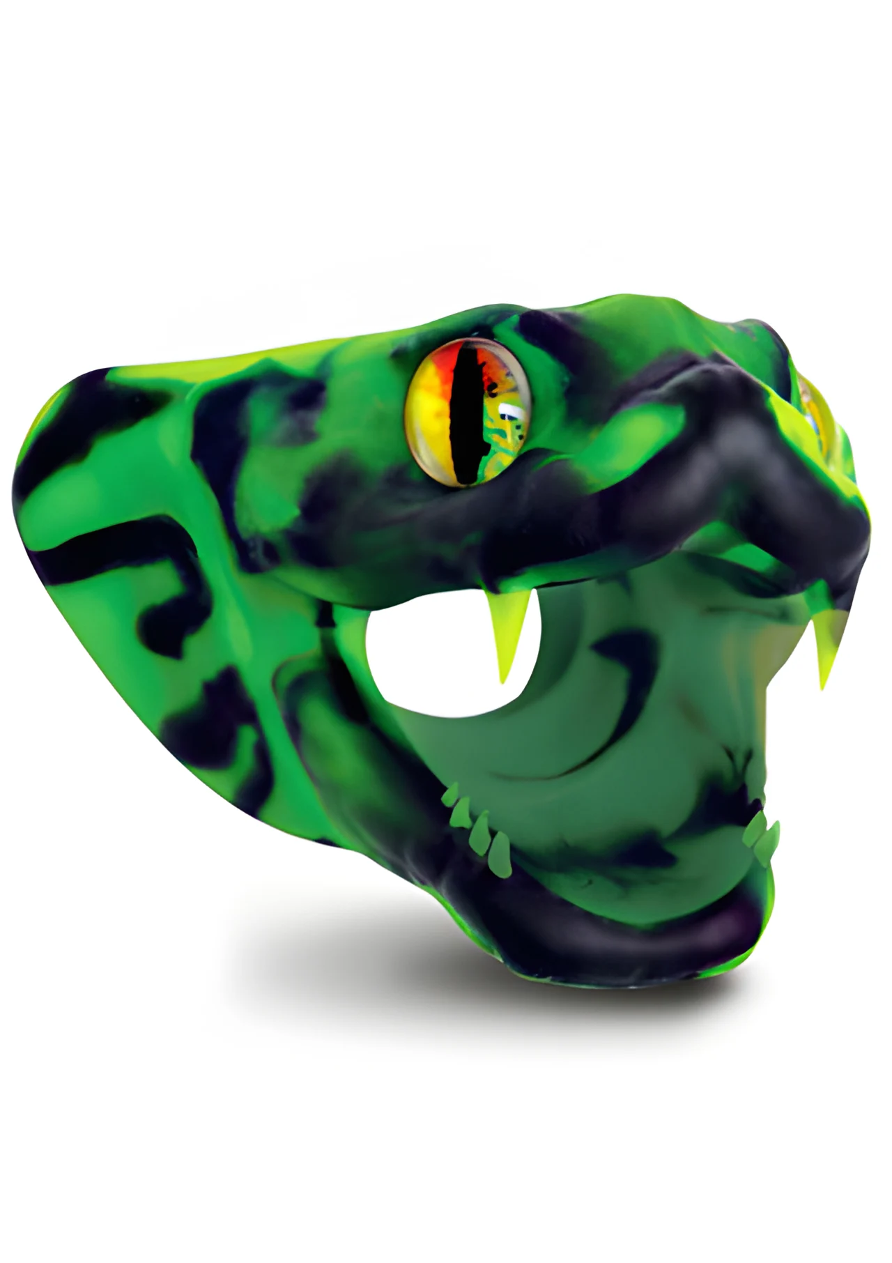 Master Cobra Silicone Cock Ring Green