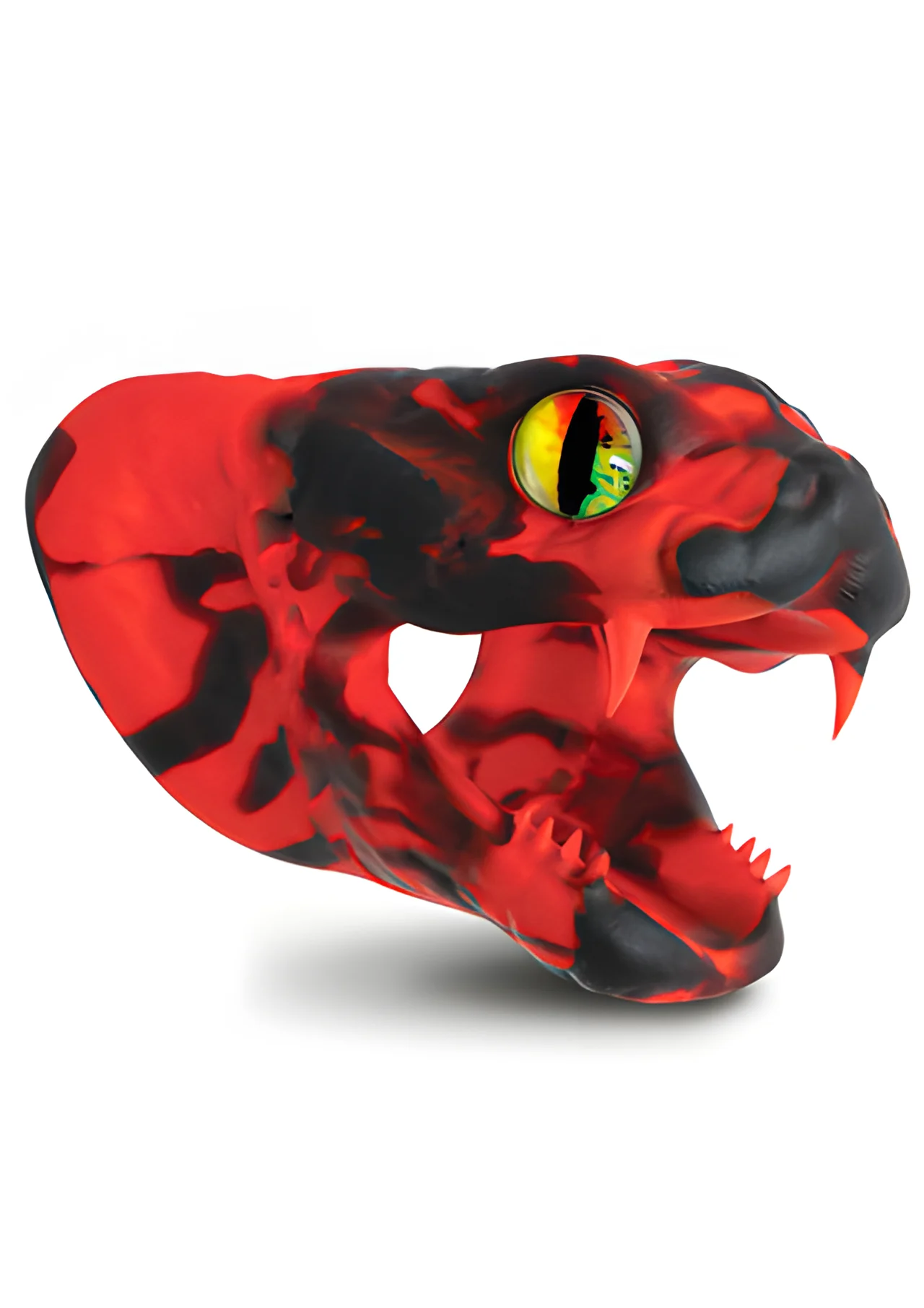 Master Cobra Silicone Cock Ring Red