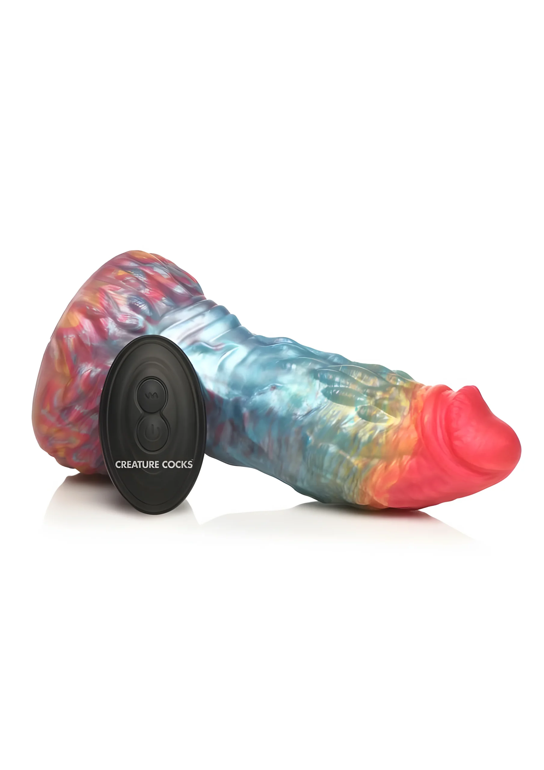 Rainbow Phoenix Silicone Dildo