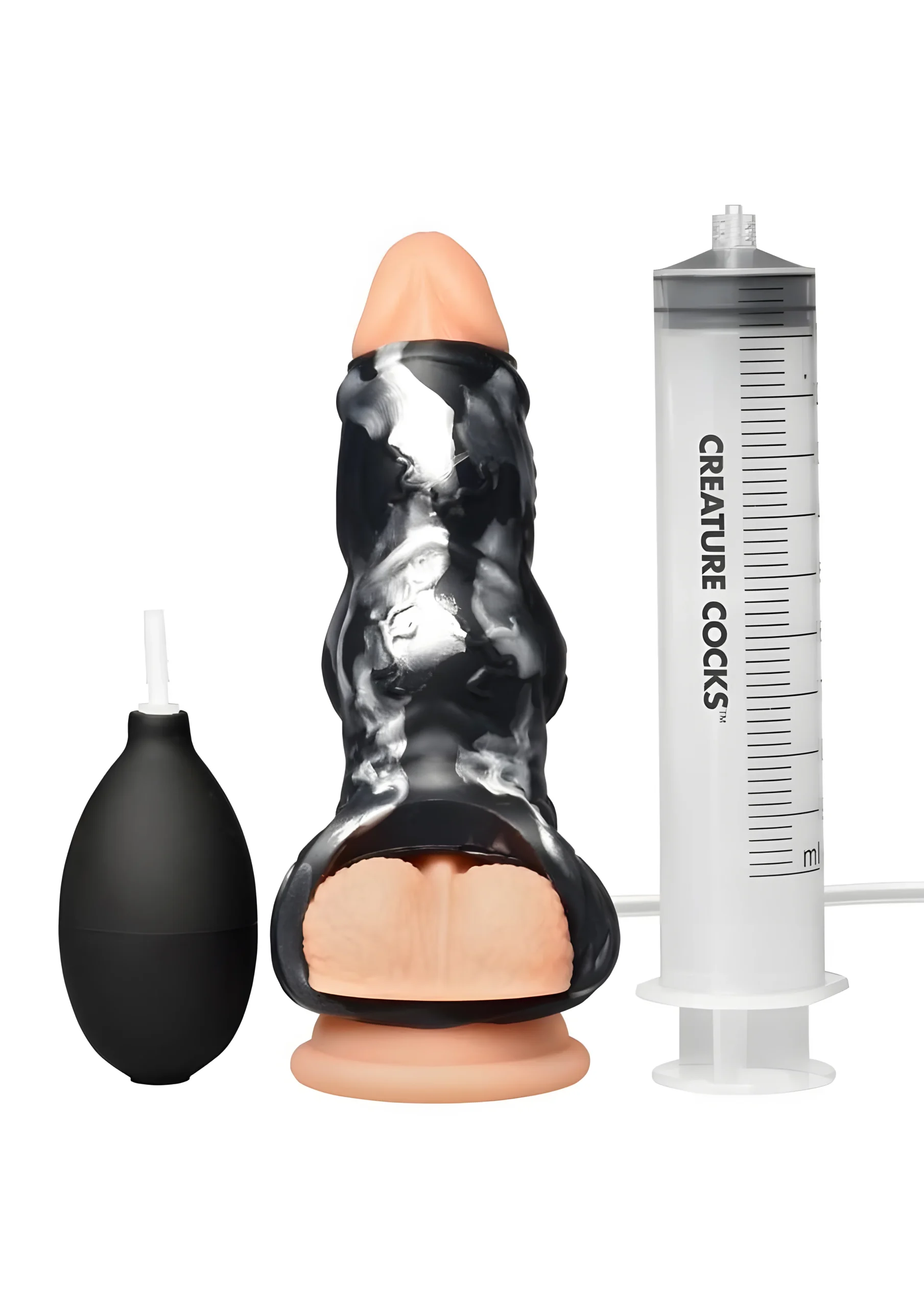Night Prowler Silicone Penis Enhancer Silver