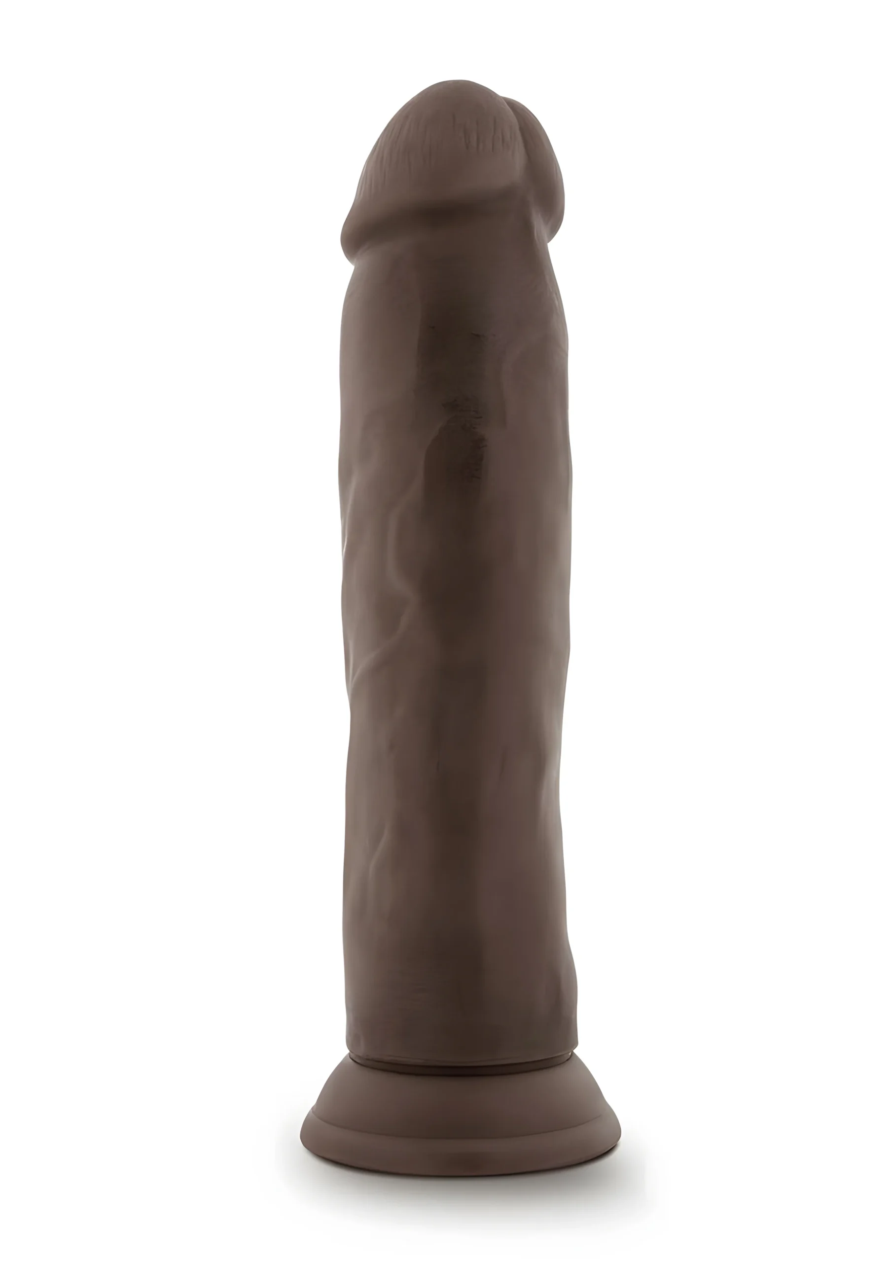 Realistic Chocolate Posable Dildo 9 Inch