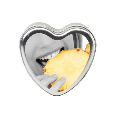 EB EDIBLE HEART MASSAGE CANDLE - PINEAPPLE