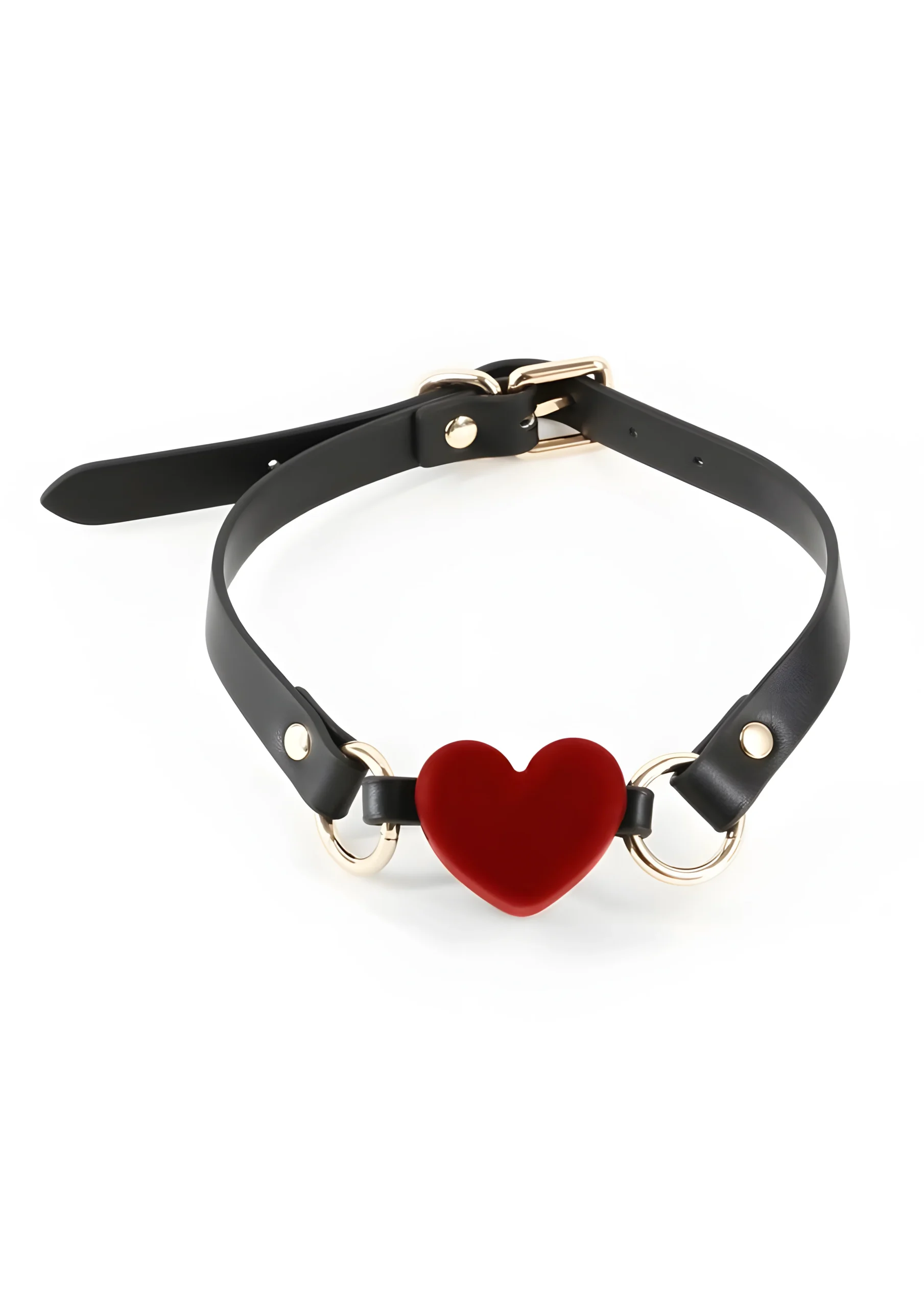 Katherine Red Heart Gag
