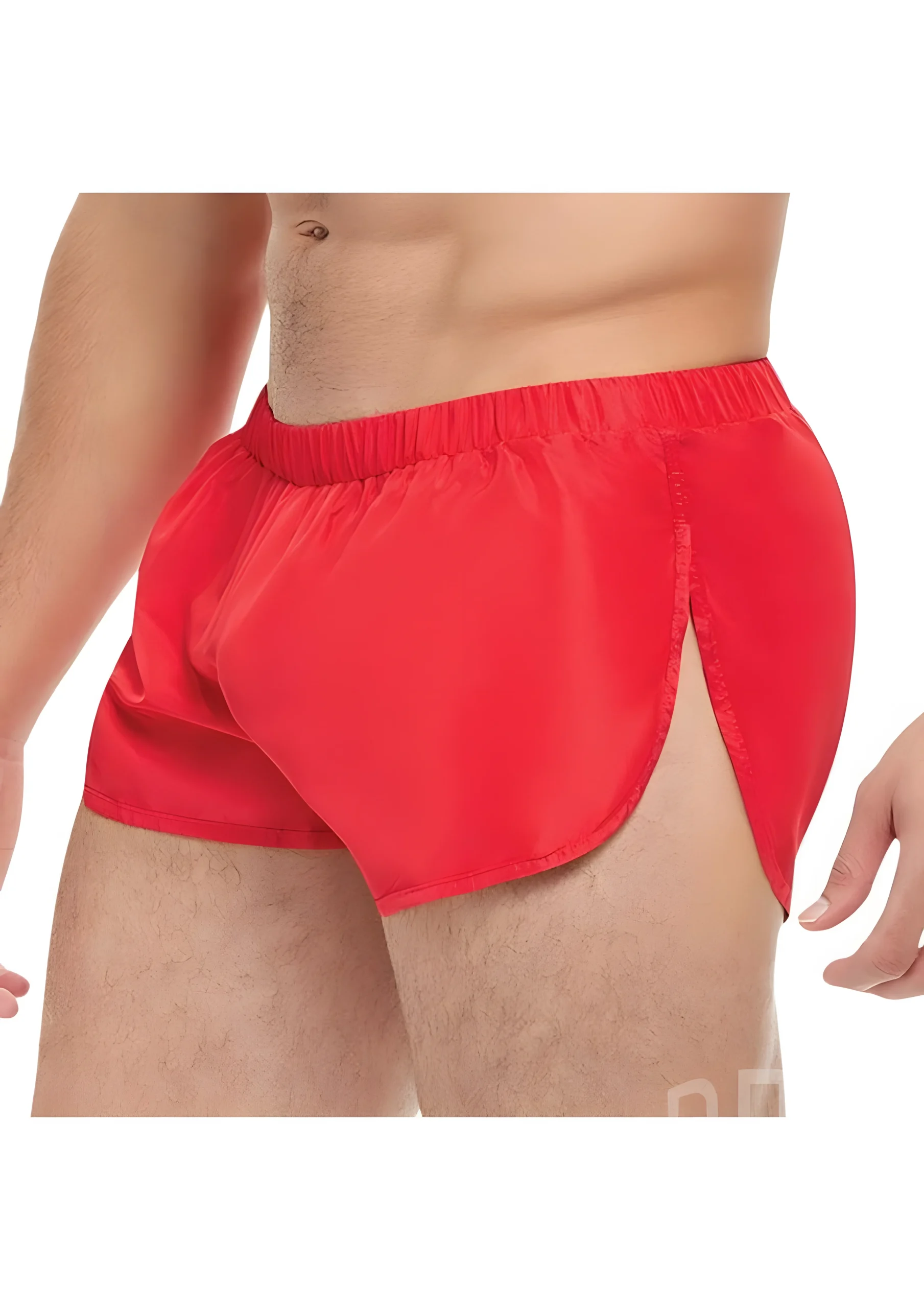 Goal Line Vintage Red Running Shorts Small Medium