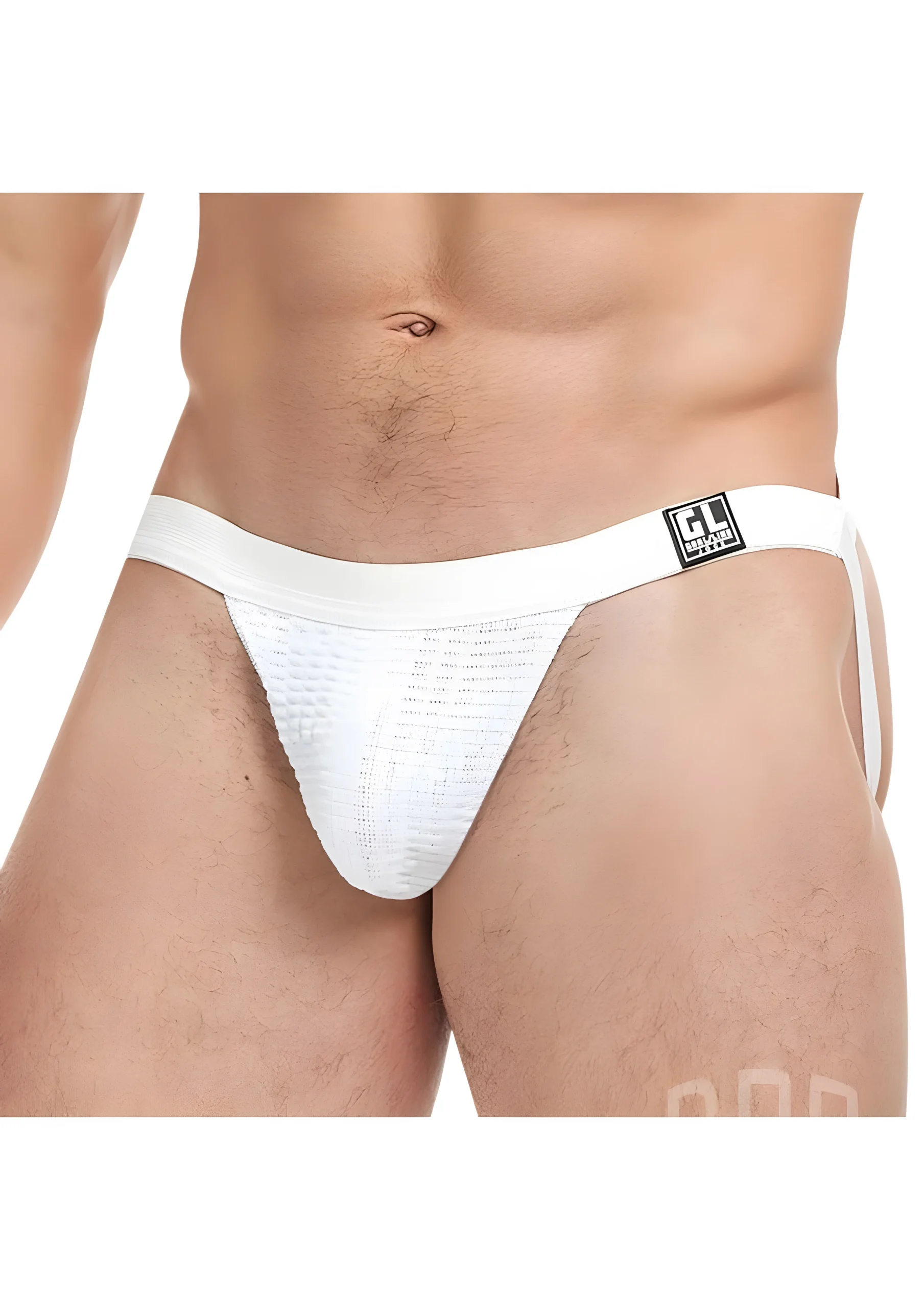 Goal Line Low Rise Jockstrap Large Extra Large White