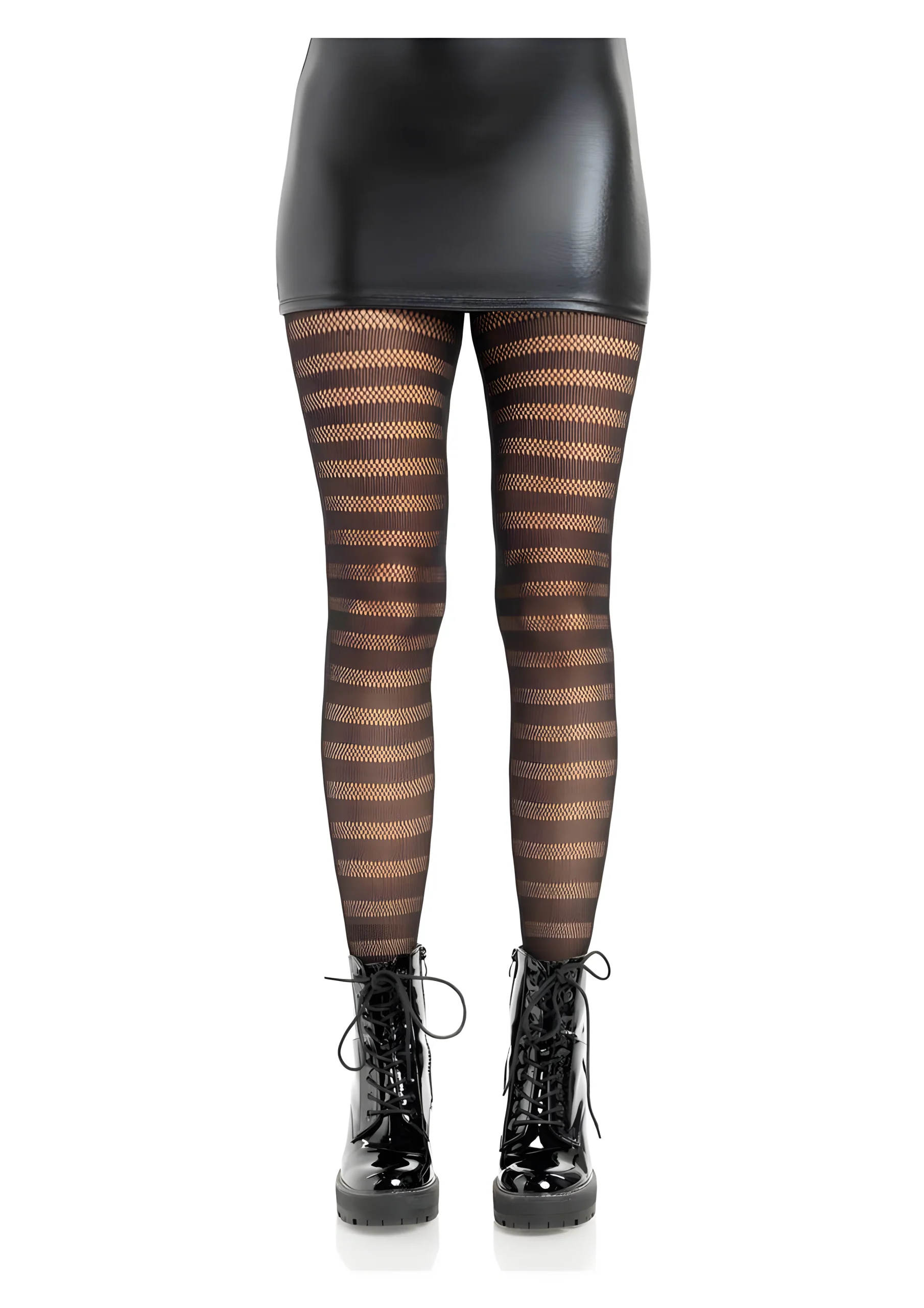 Cosima Striped Net Tights