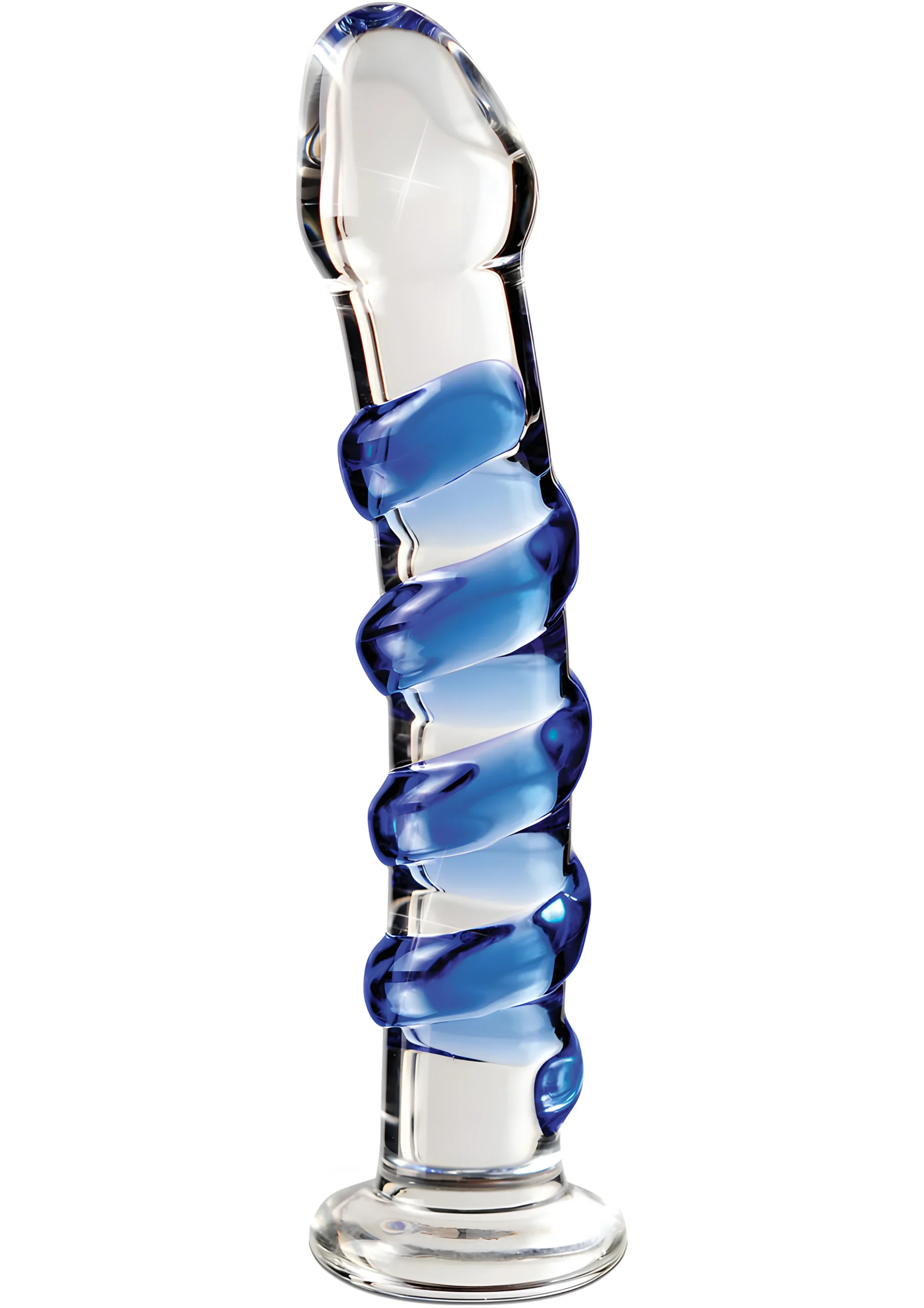 Icicles Swirled Glass Dildo