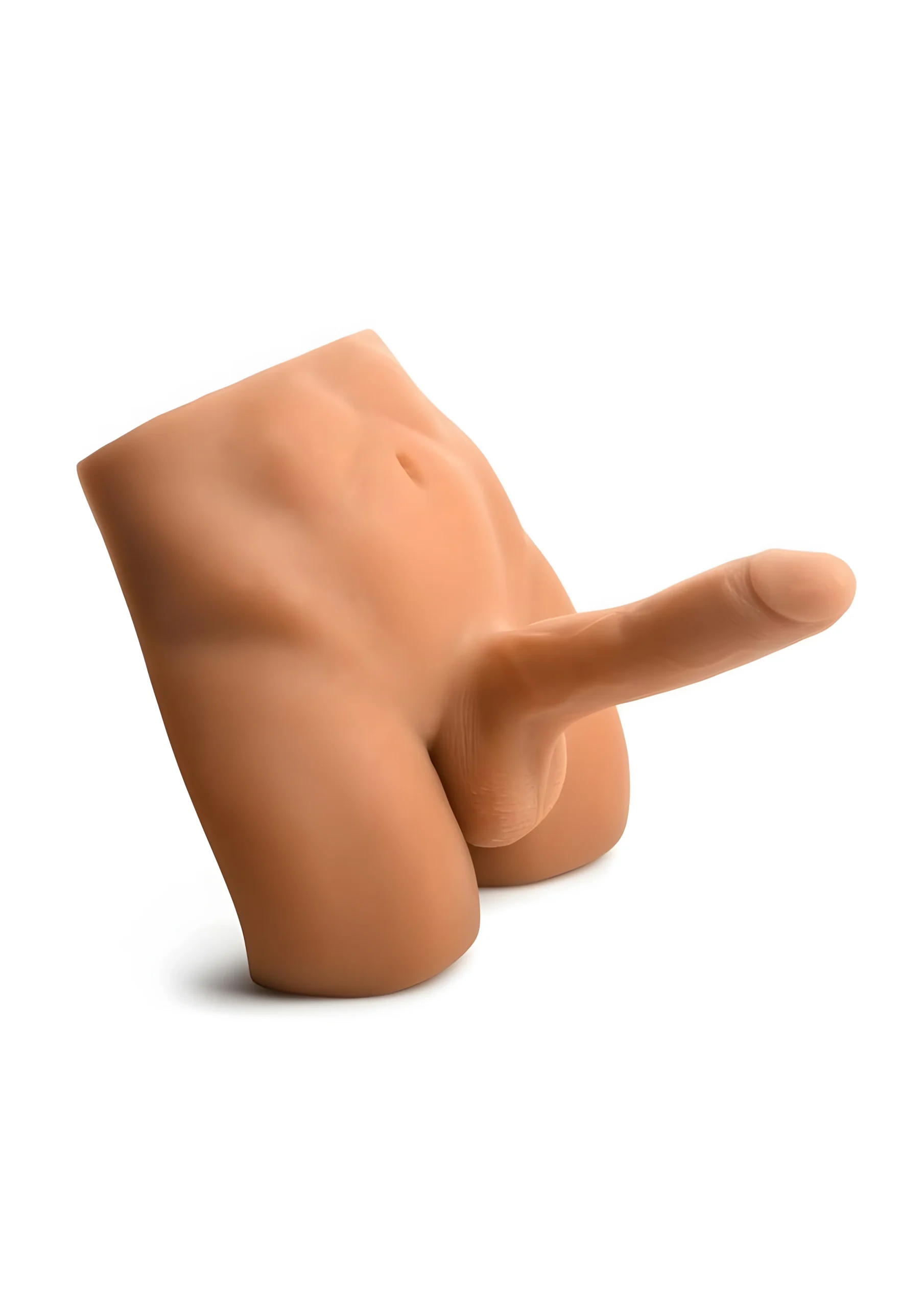 Jock Life Size Male Masturbator with Poseable Dildo