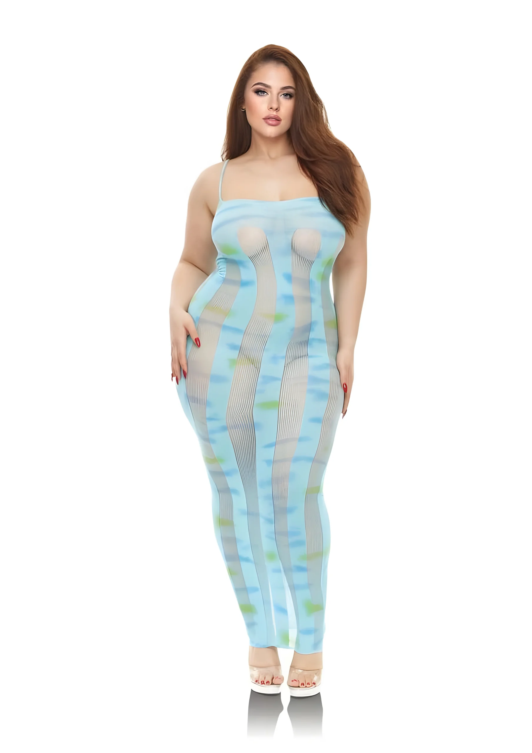 Lapdance Blue Horizon Maxi Dress