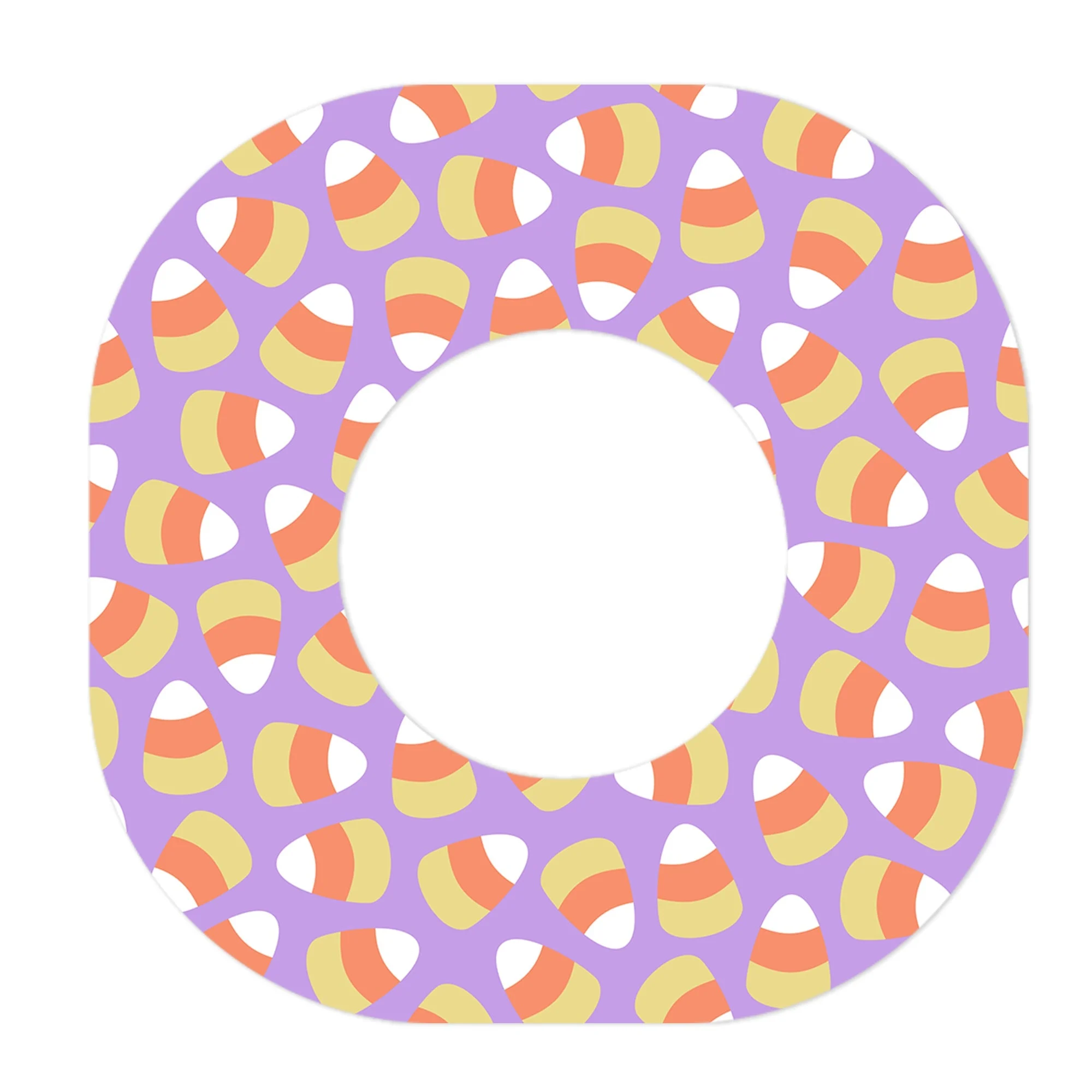 Candy Corn Dexcom G7 and Stelo Patch Tape - Pump Peelz