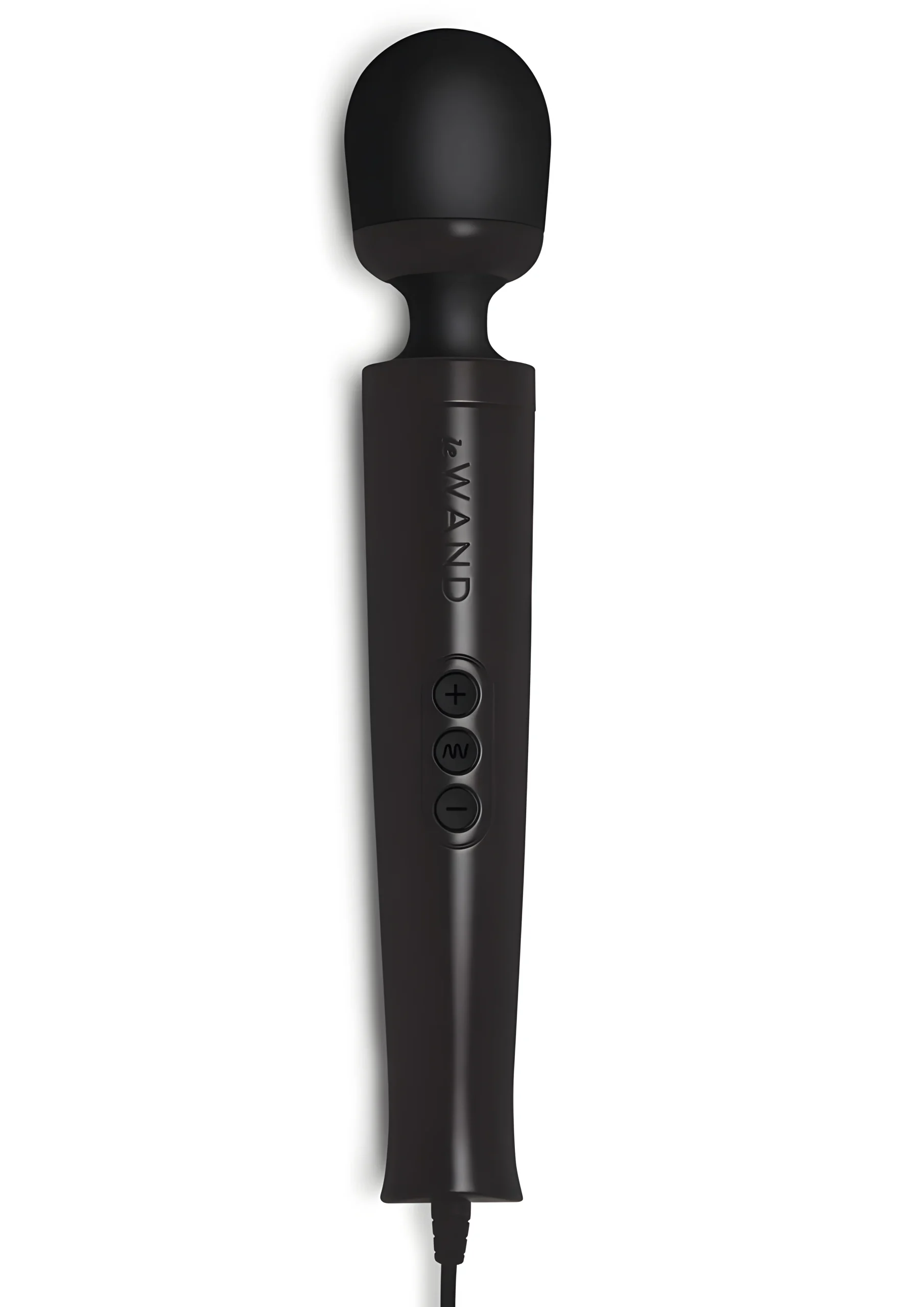 Le Wand Diecast Plug Massager Black