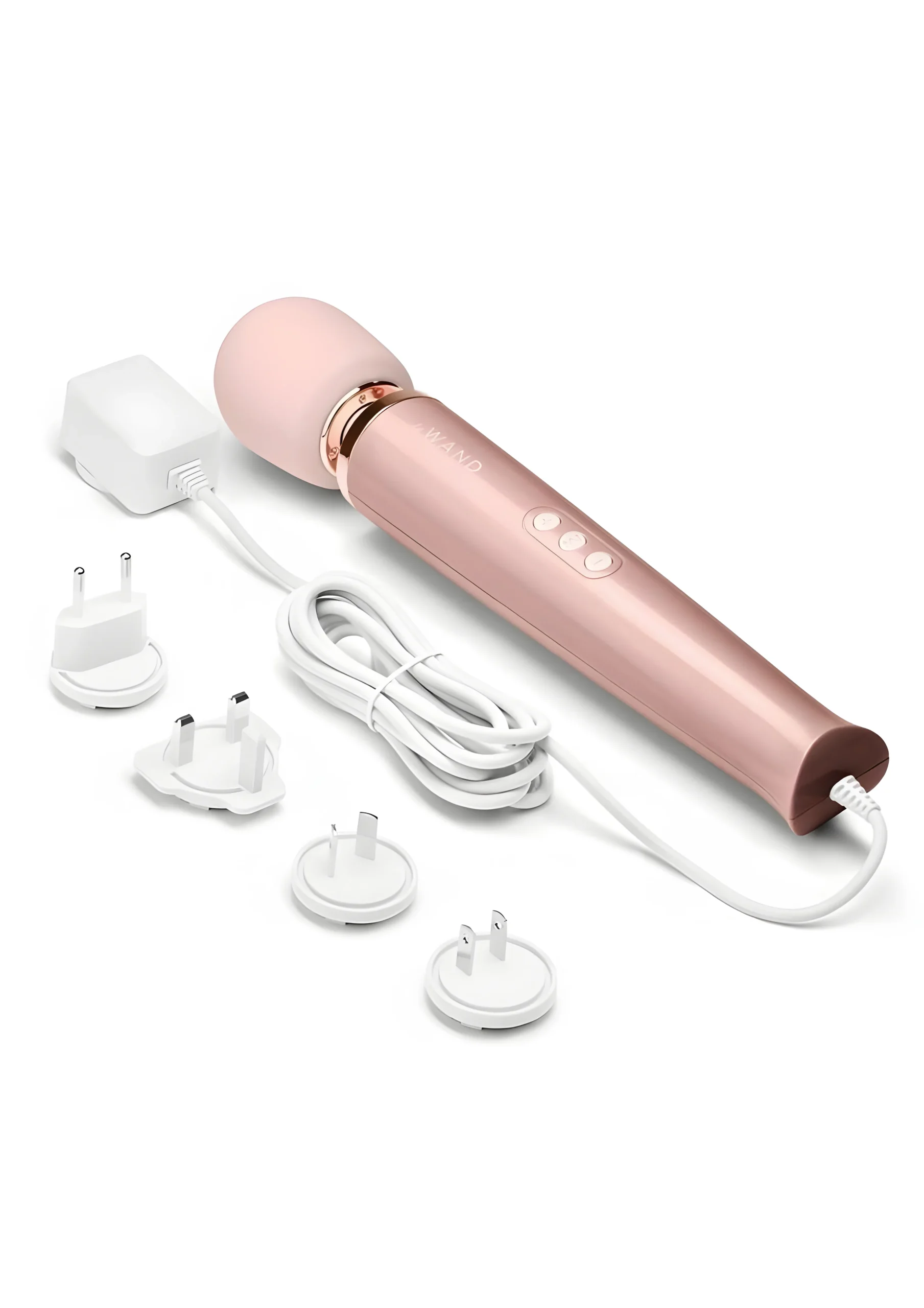 Le Wand Plug-In Vibrating Massager Rose Gold