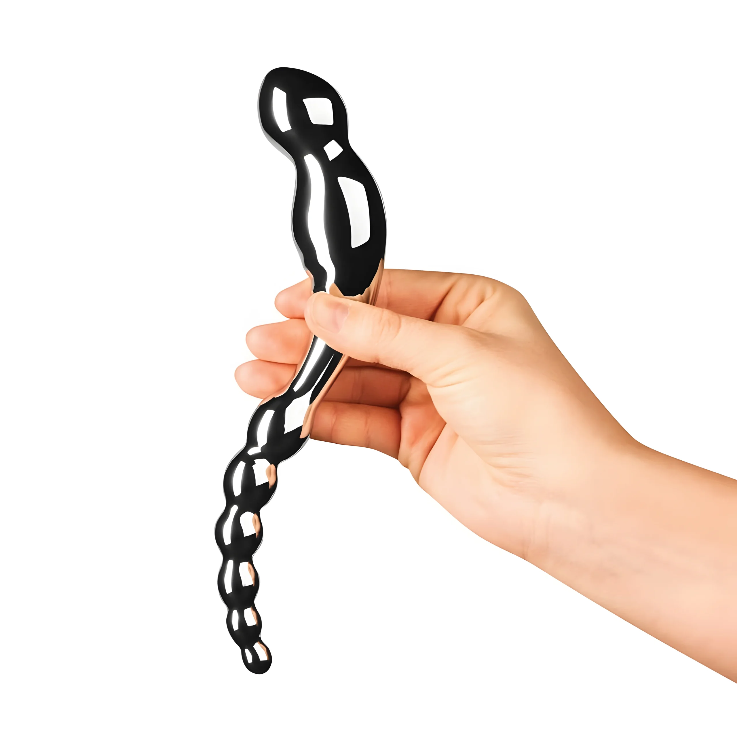 Le Wand Swerve Stainless Steel Double-Ended Tool