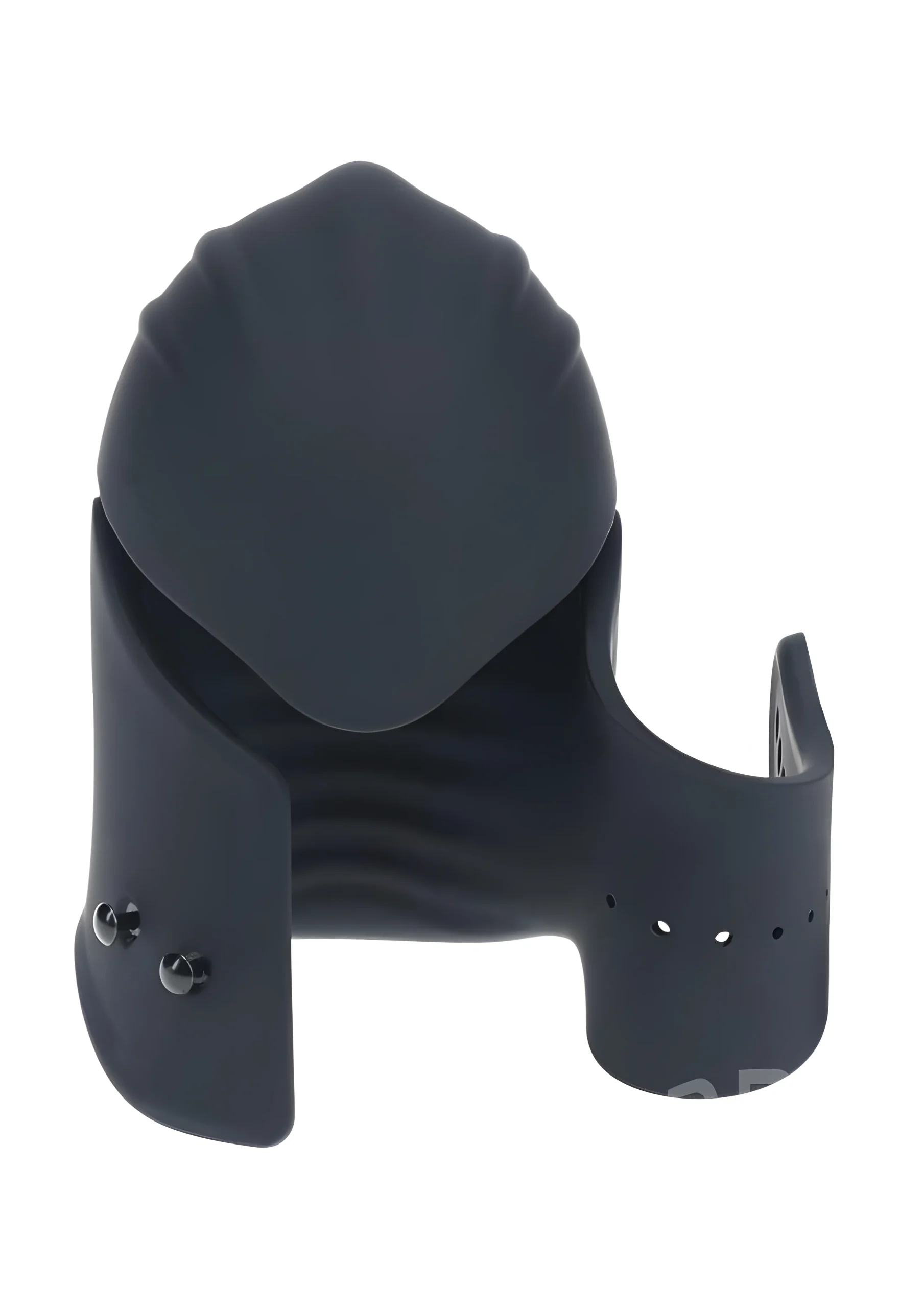 Levelz Adjustable Vibrating Silicone Stimulator Black