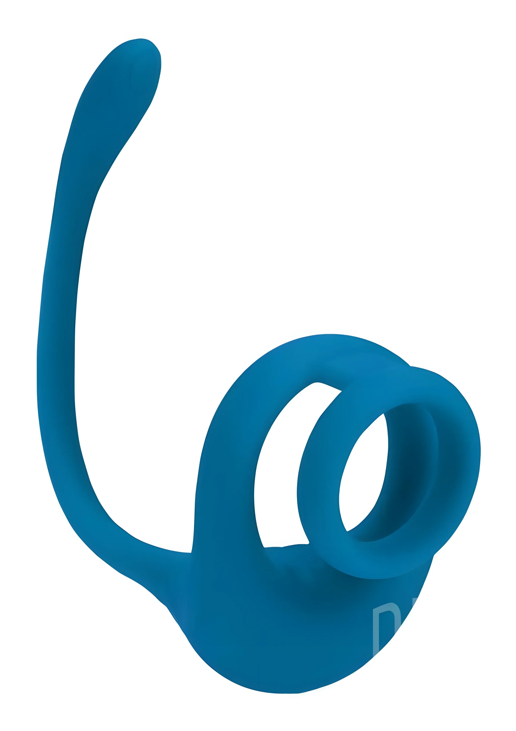 Levelz Dual Motor Silicone Ring With Prostate Stimulator Teal