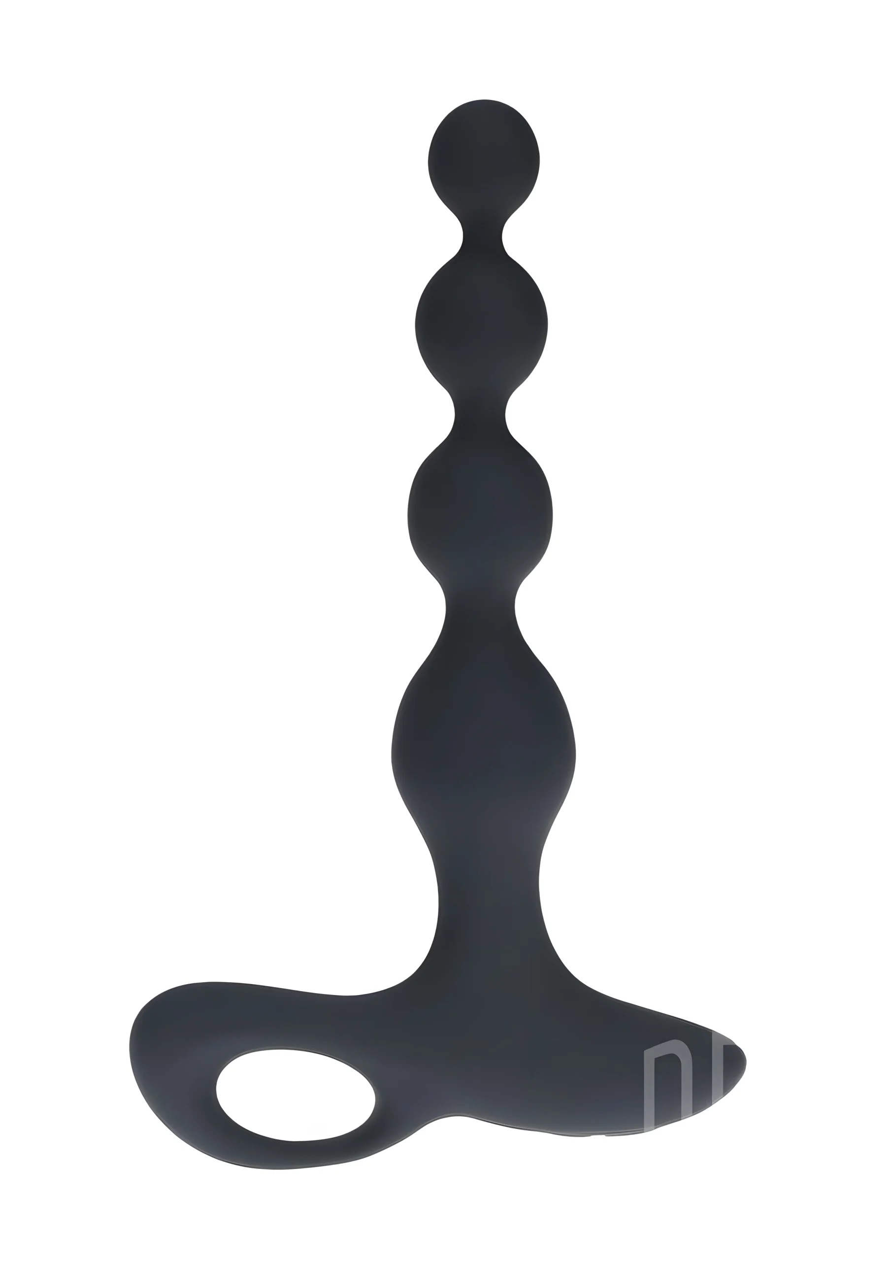 Levelz Remote Control Vibrating Anal Beads Black