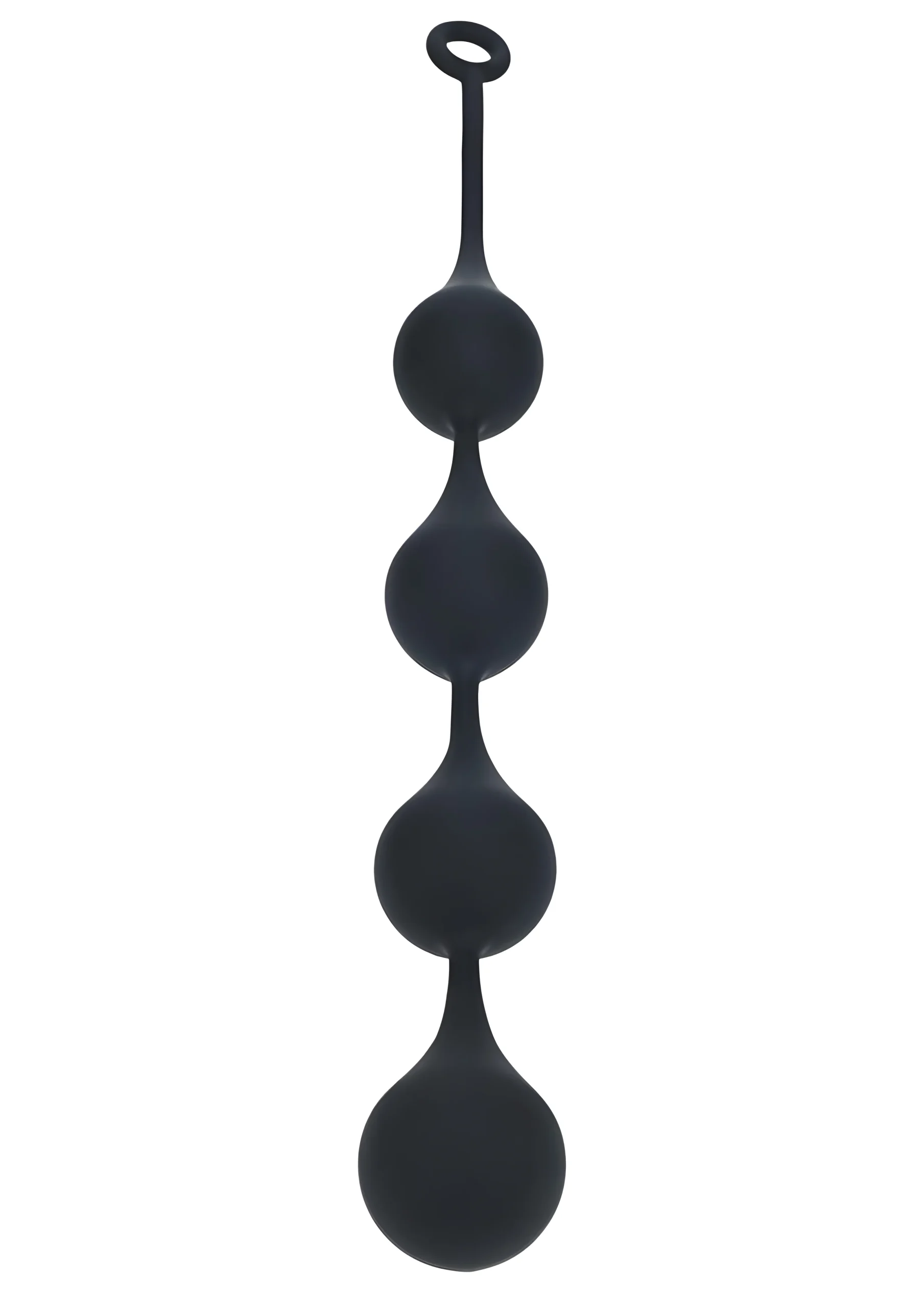 Levelz Waterdrop Silicone Anal Balls XXL 60mm Black