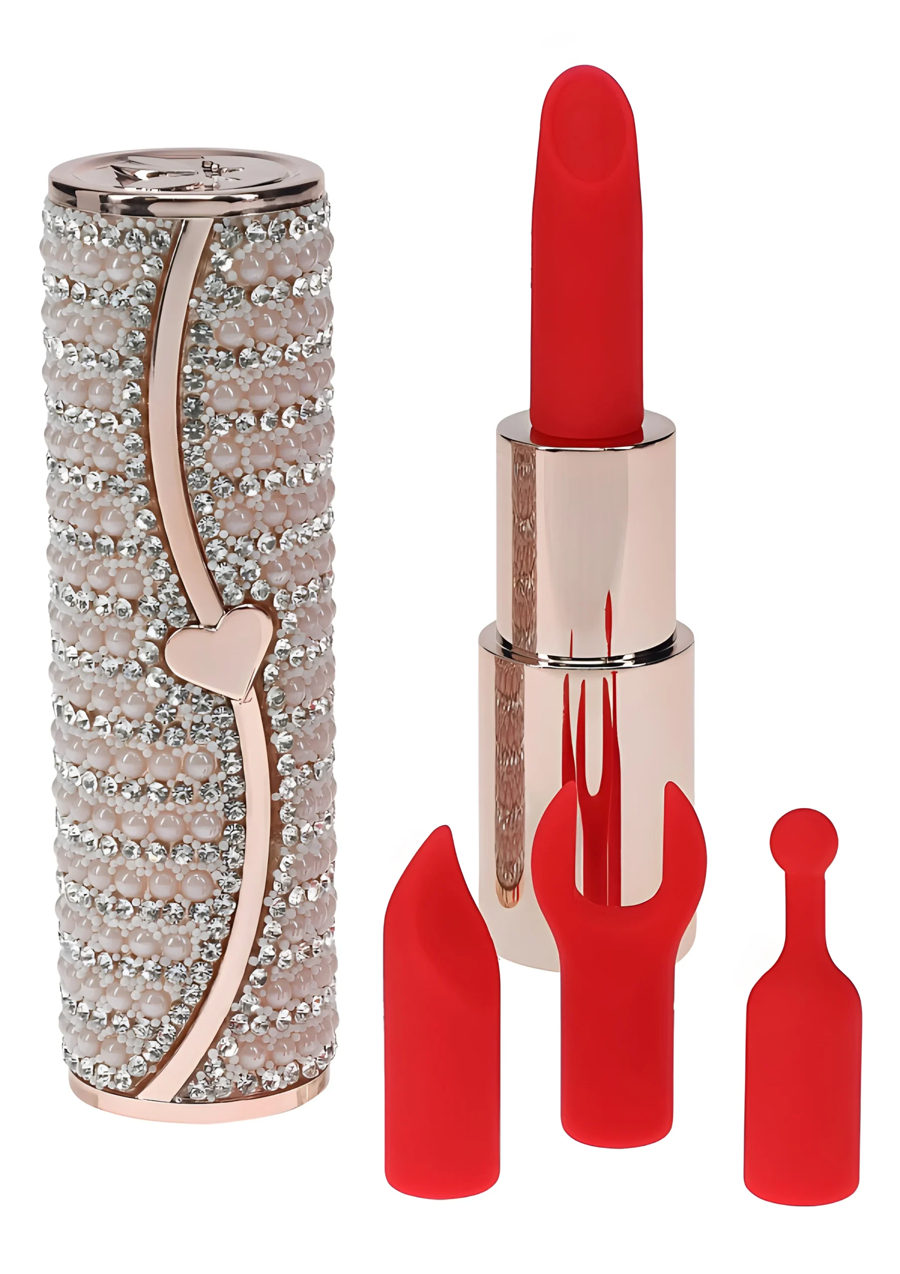 Loveline Candy Lipstick Vibrator 10 Functions Pink