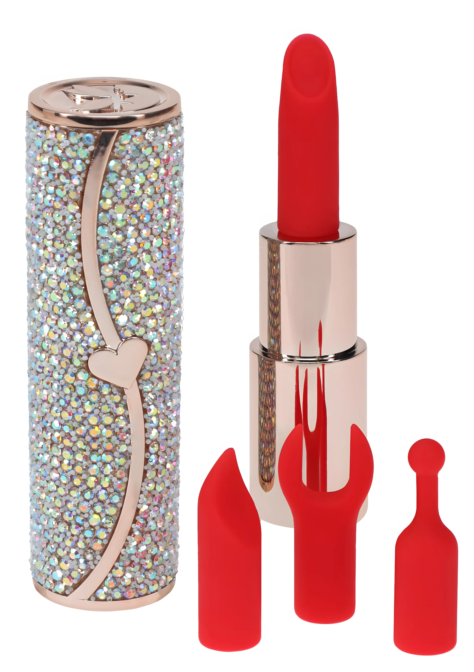 Loveline Sparkle Lipstick Vibrator Iridescent