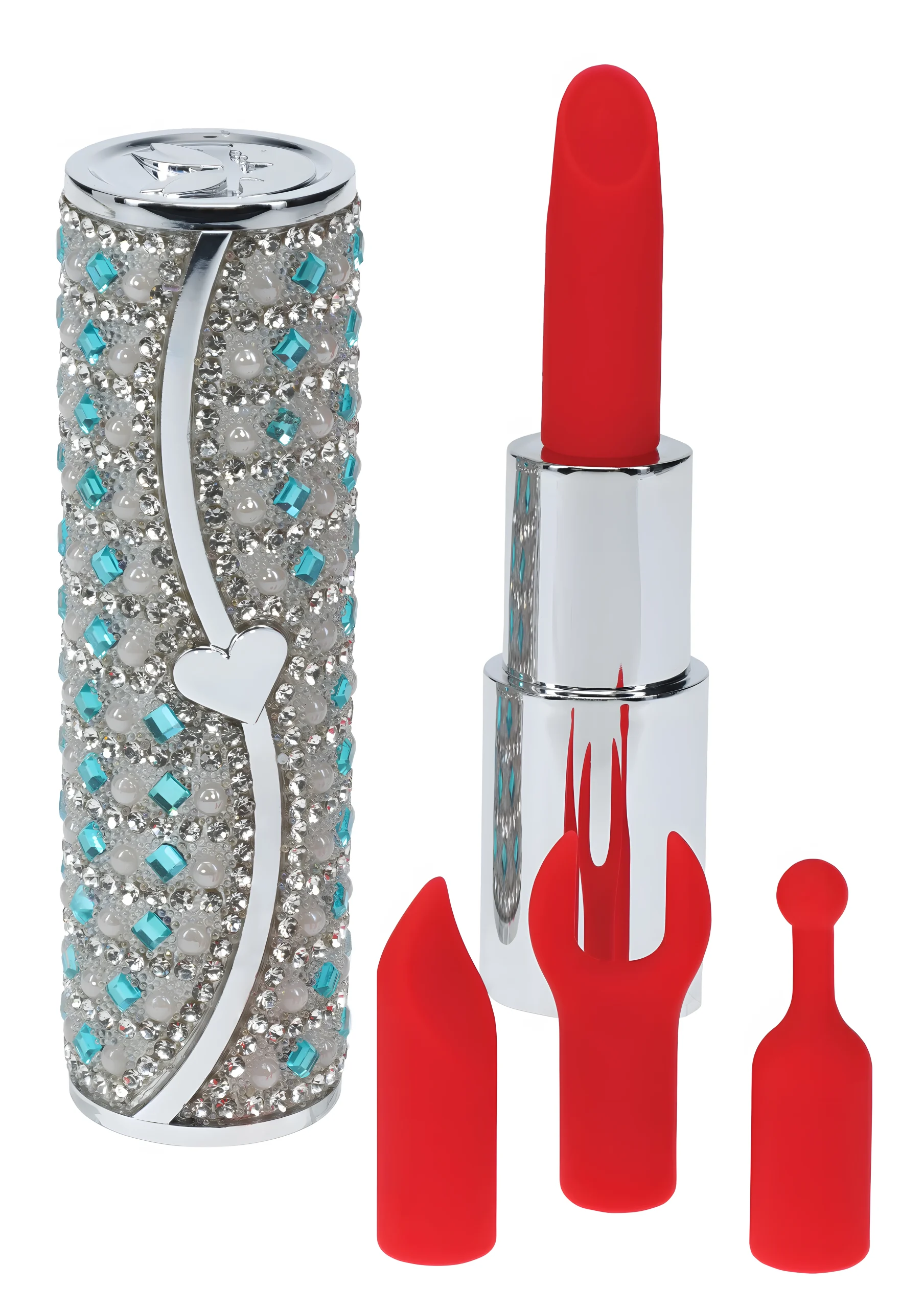 Loveline Tiffany Lipstick Vibrator Blue
