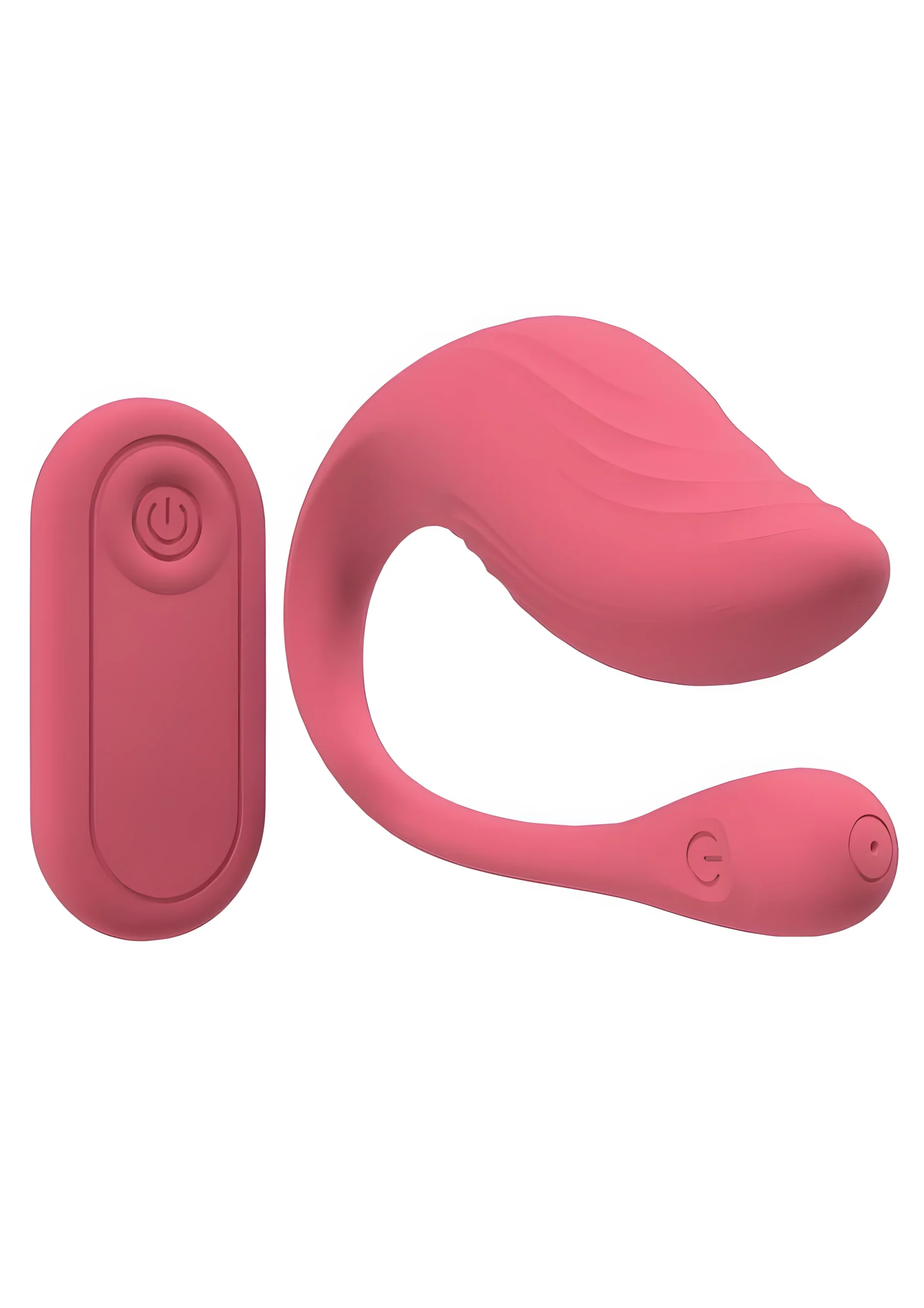 Loveline Velvet G-Spot Massager With Remote Pink
