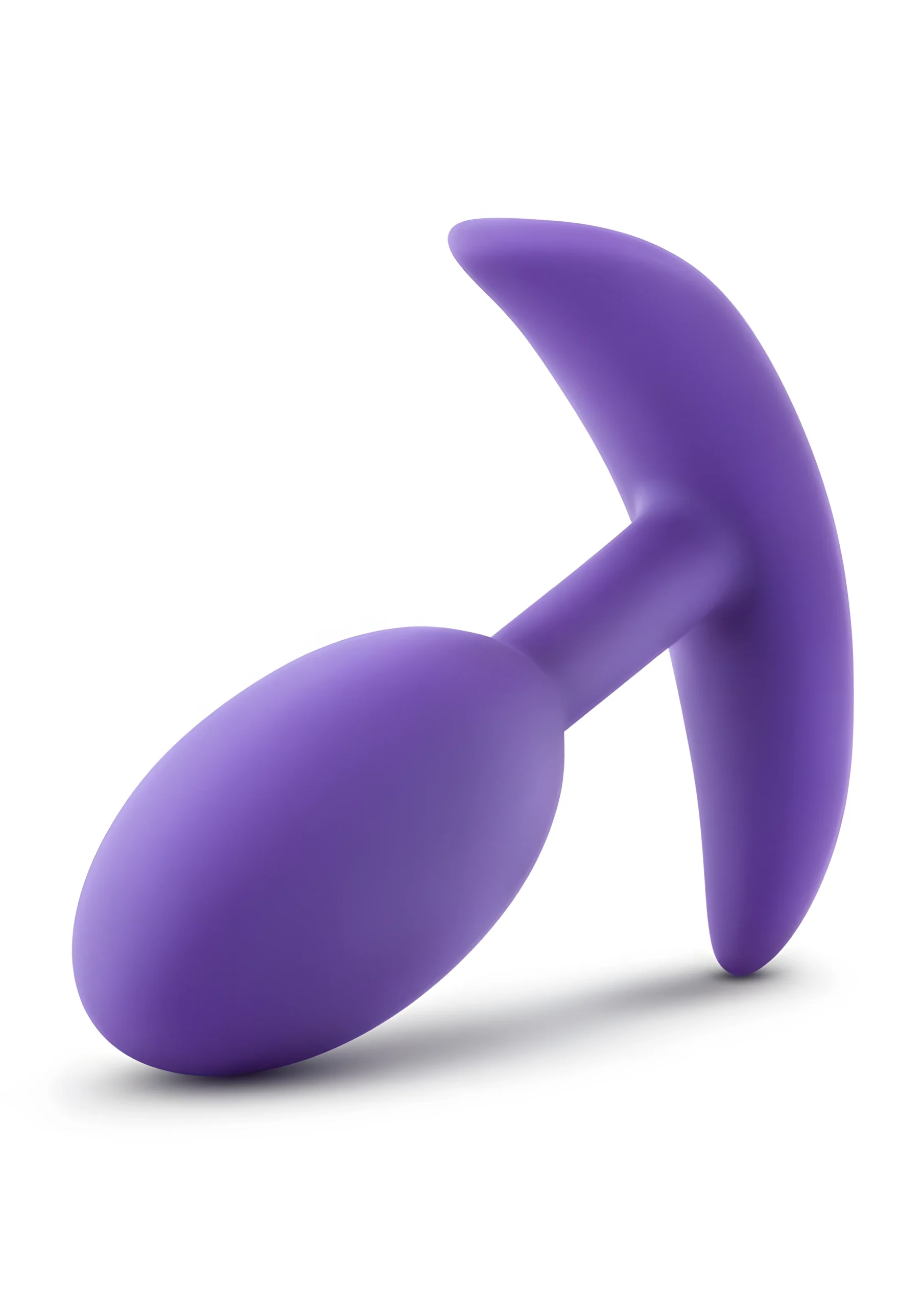 Luxe Wearable Vibra Slim Purple Anal Plug