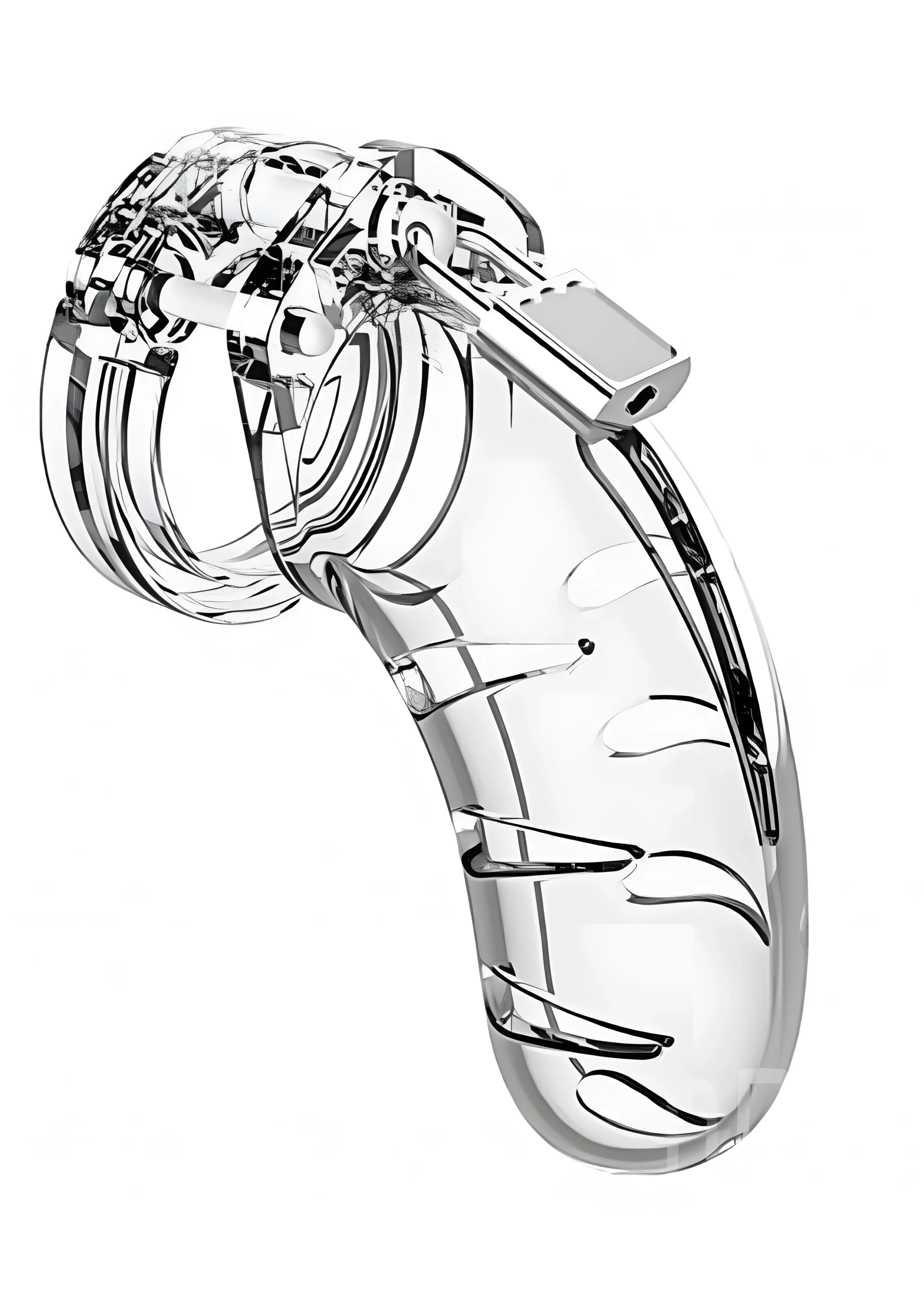 Man Cage 03 4.5 Inch Chastity Cage