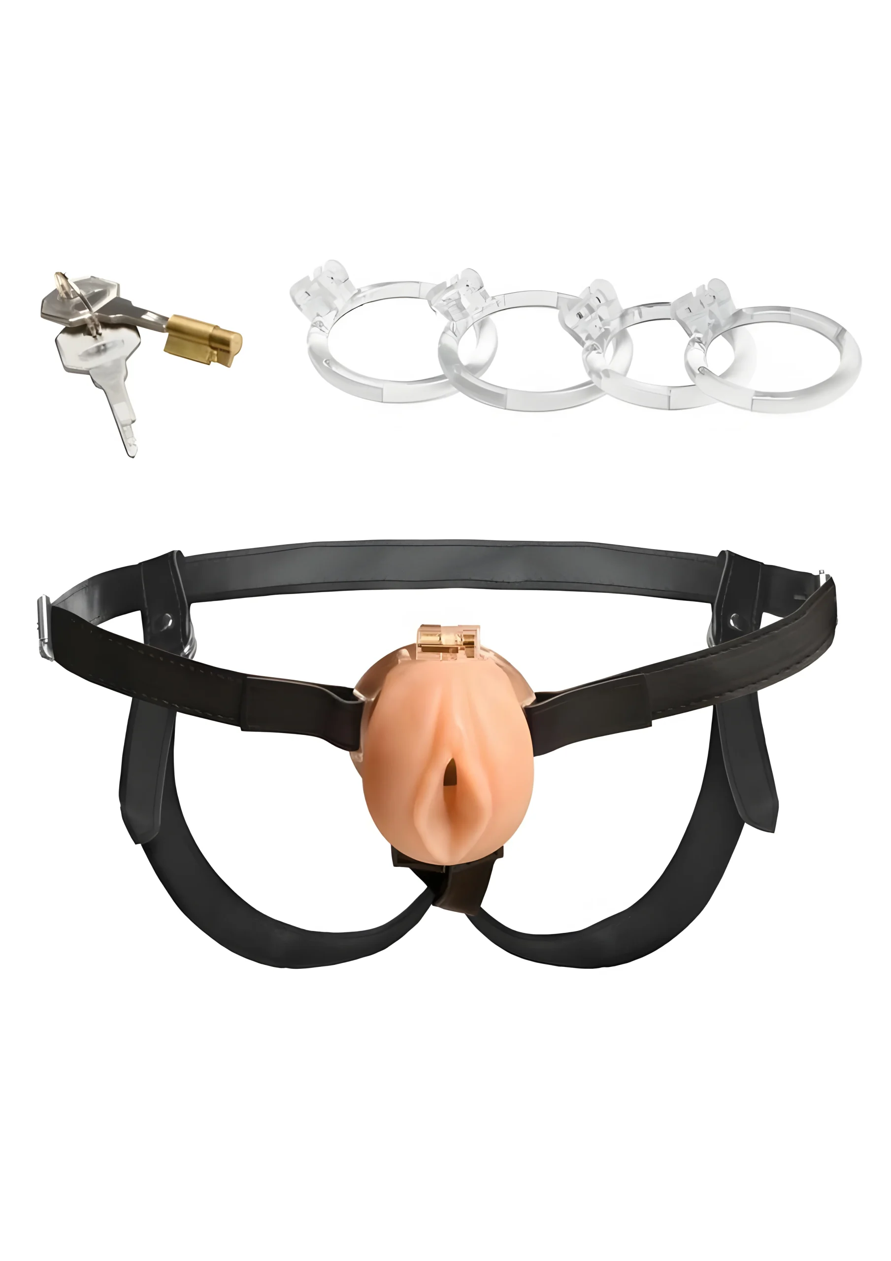 Pussy Chastity Cage Light