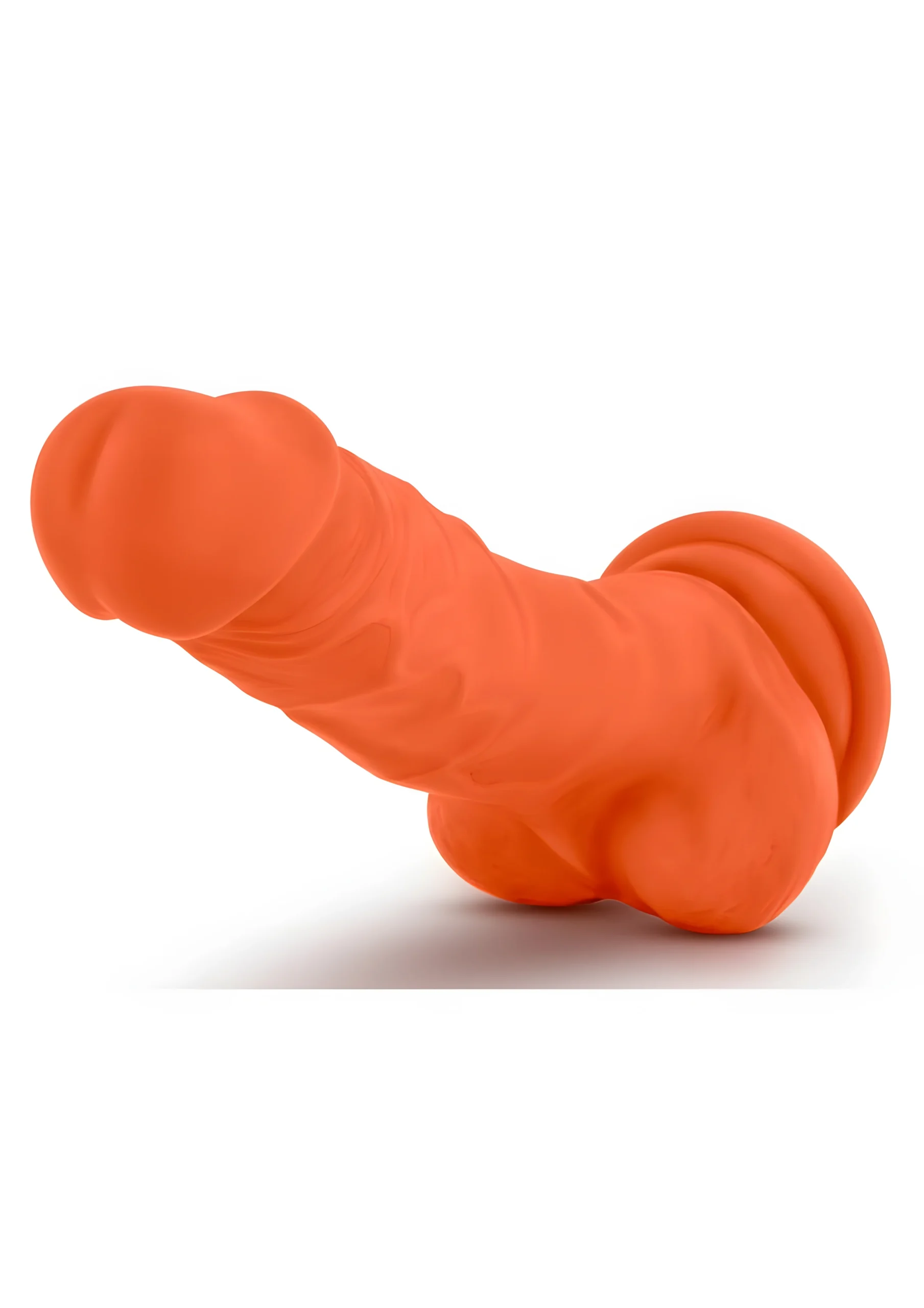 Neo Elite Orange 7.5 Inch Dildo