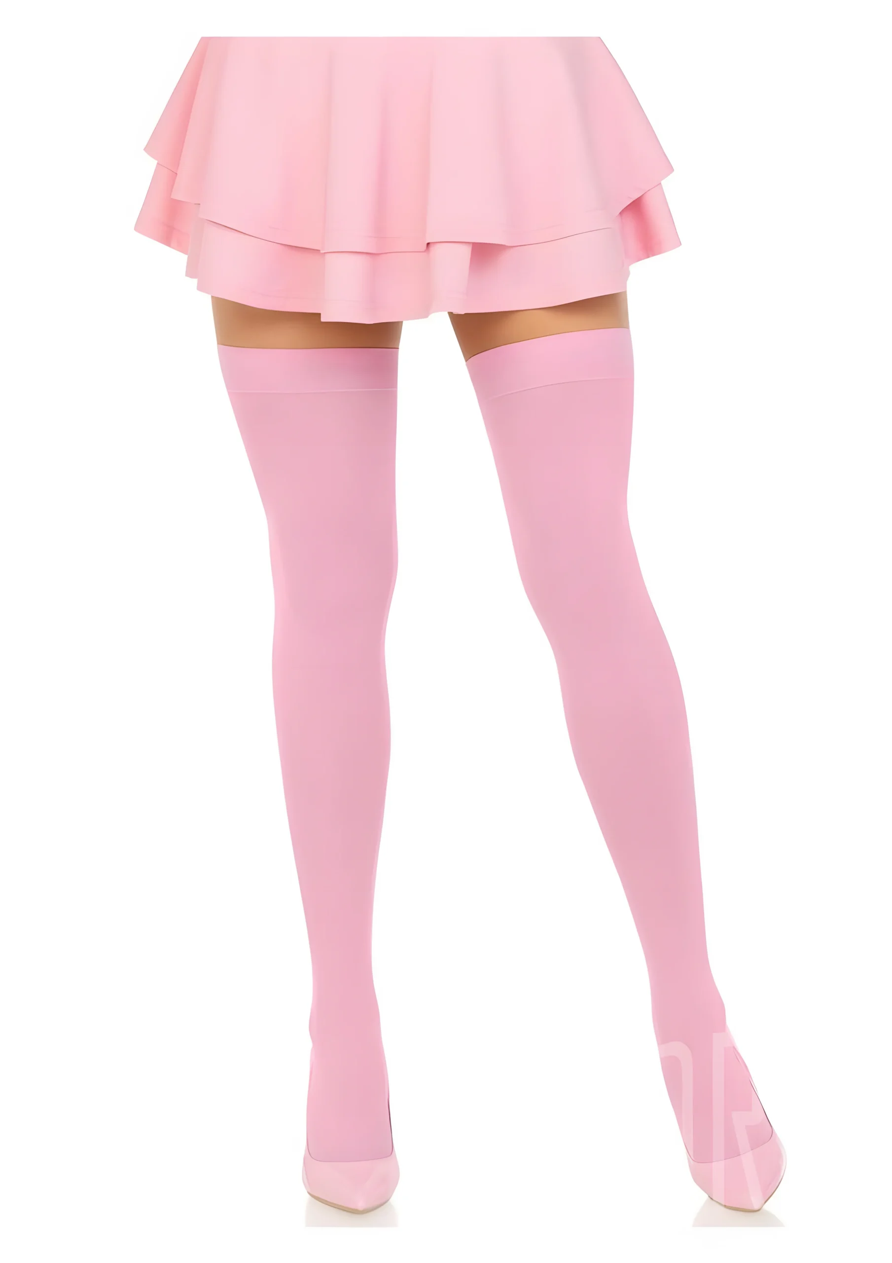 Luna Thigh High Stockings Pink