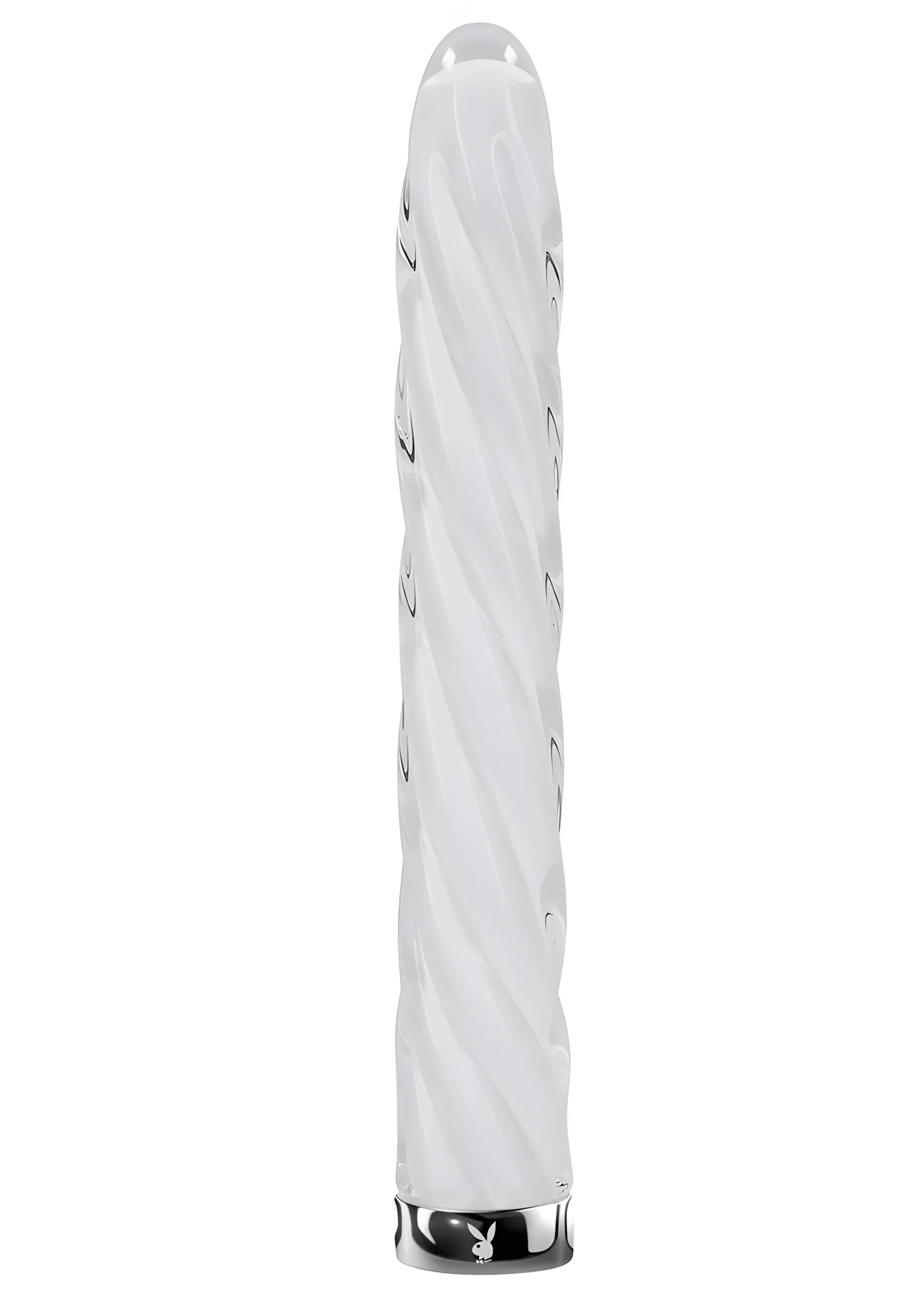 Playboy Twist Glass Vibrator