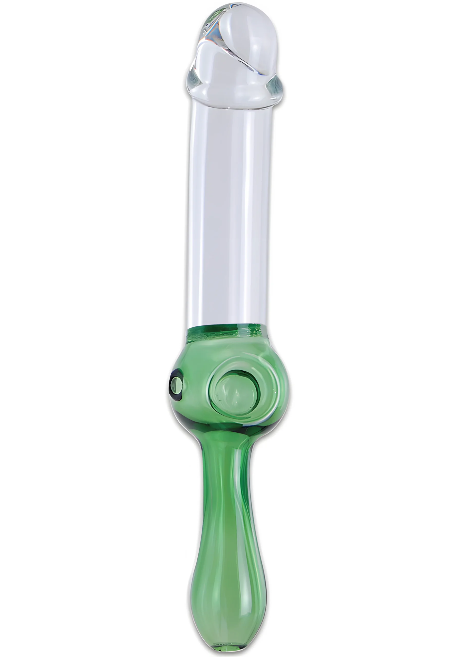 Peter Piper Pecker Puffer Glass Dildo Pipe