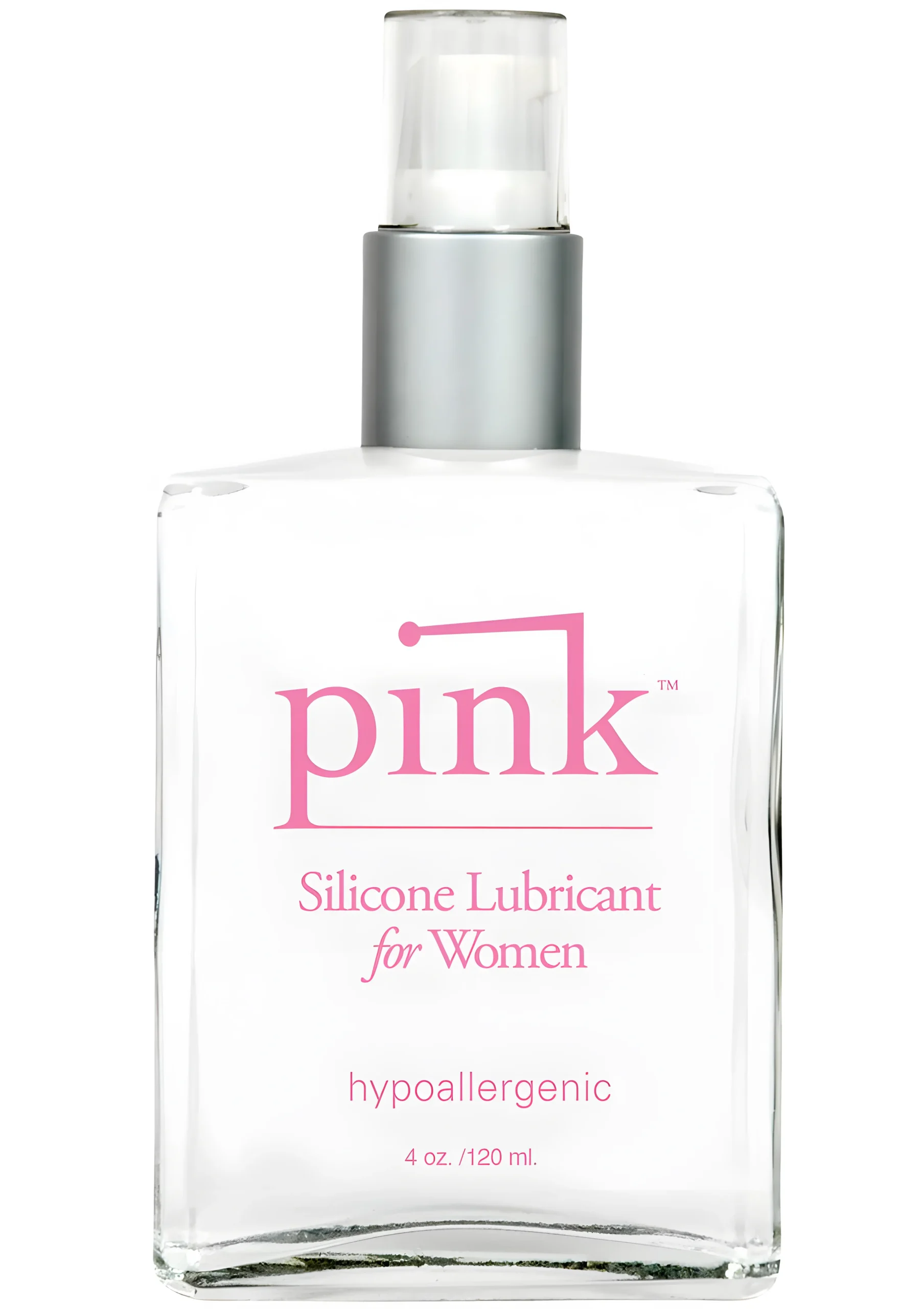 Pink Silicone Lubricant for Women 4oz