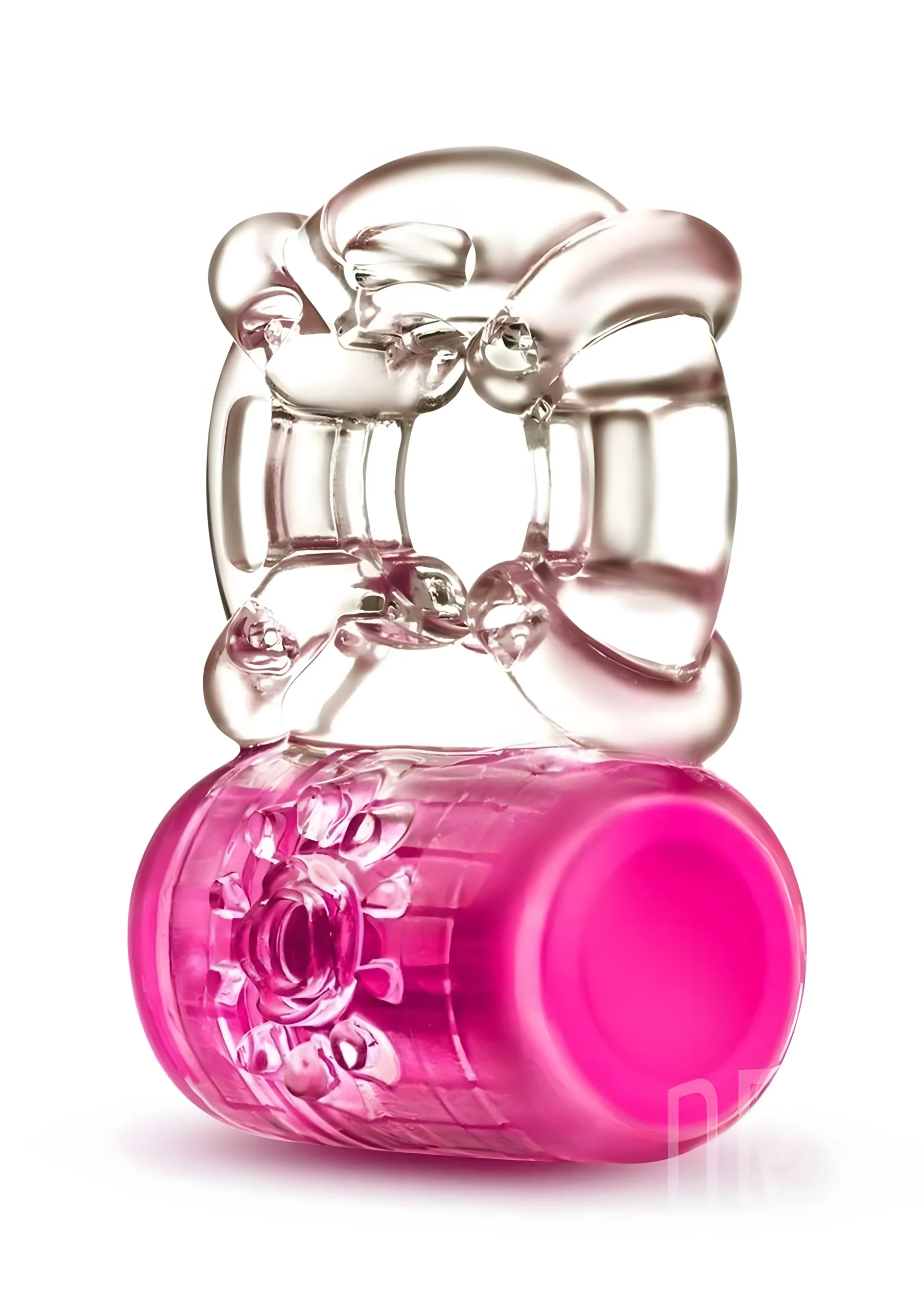 Play With Me Pleaser Vibrating Penis Ring Pink