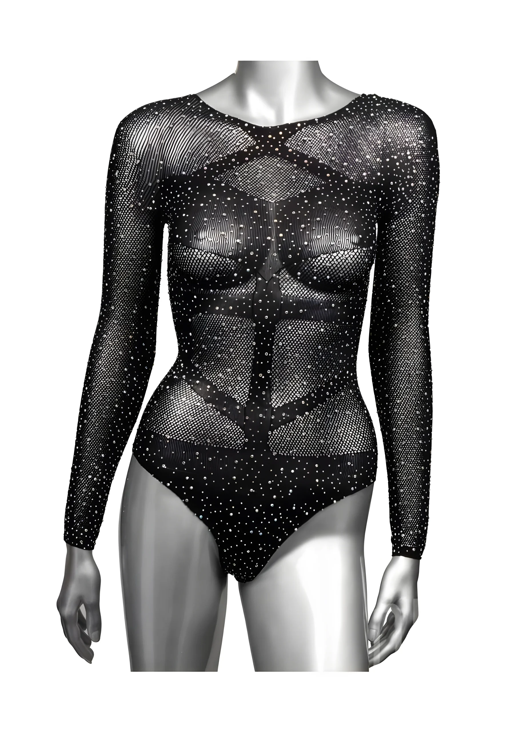 Radiance Plus Size Long Sleeve Bodysuit