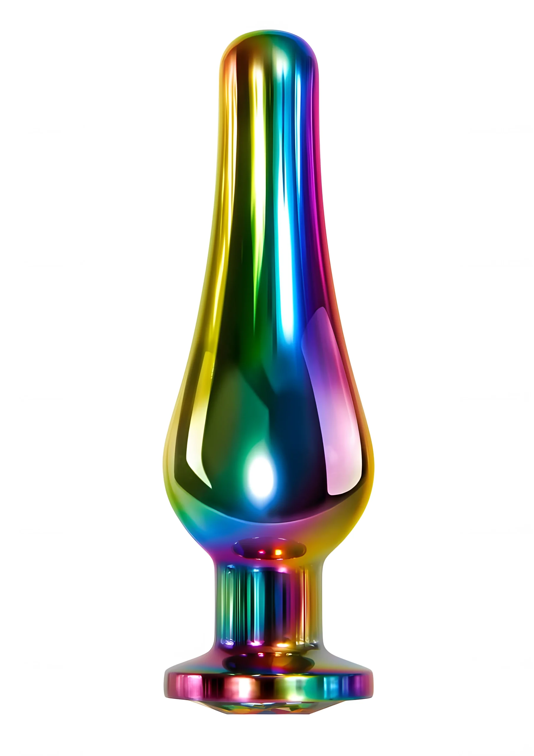 Medium Rainbow Metal Plug