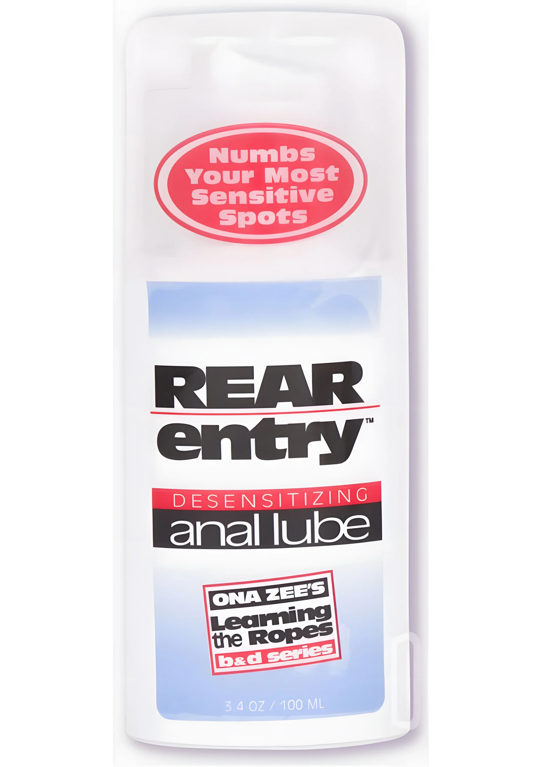 Rear Entry Desensitizing Anal Lube 3.4 Oz