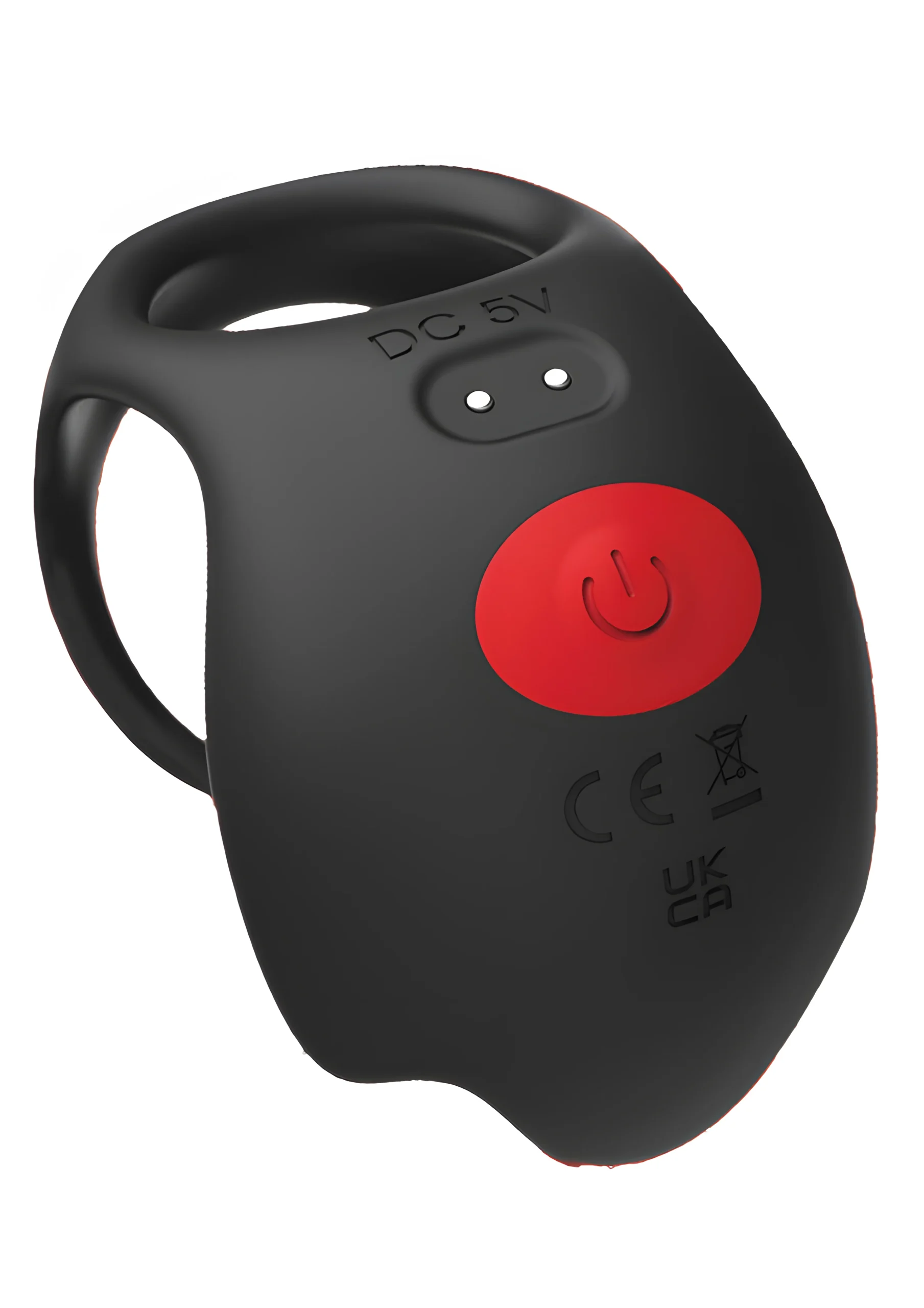 Red Dot Vibrating Cock Ring with Remote V3
