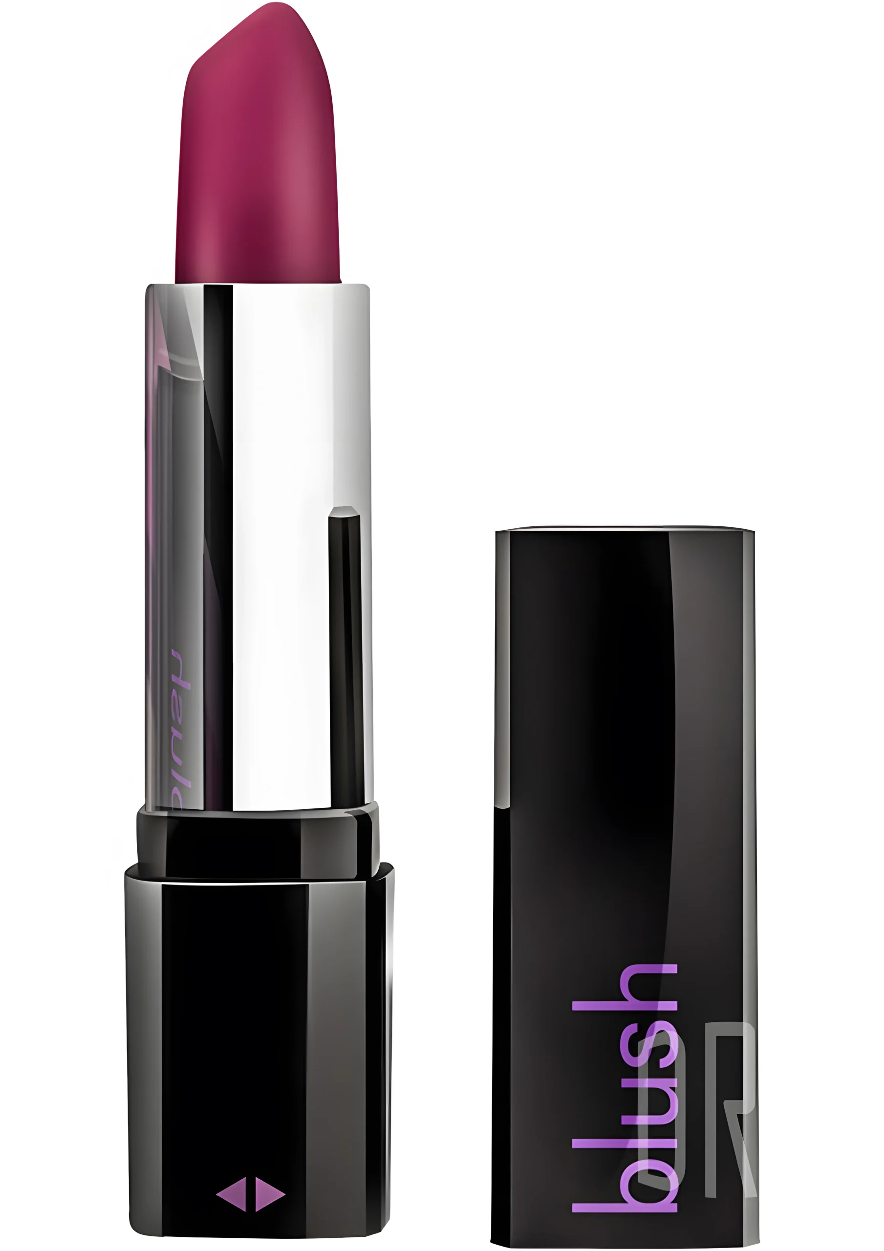 Rose Lipstick Vibe Black 4 Inch Vibrating Mini Vibrator