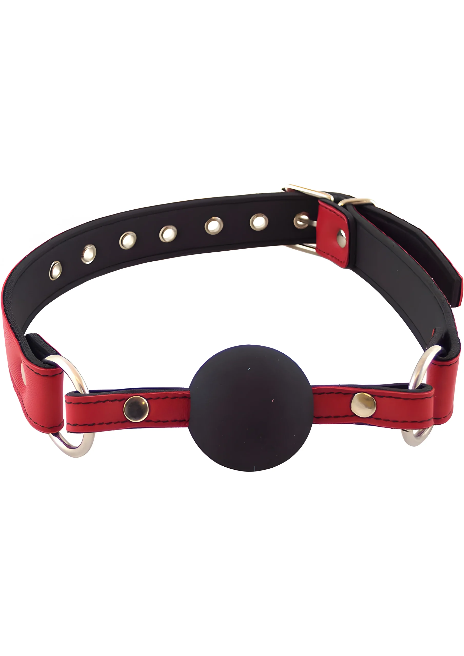 Red Leather Ball Gag